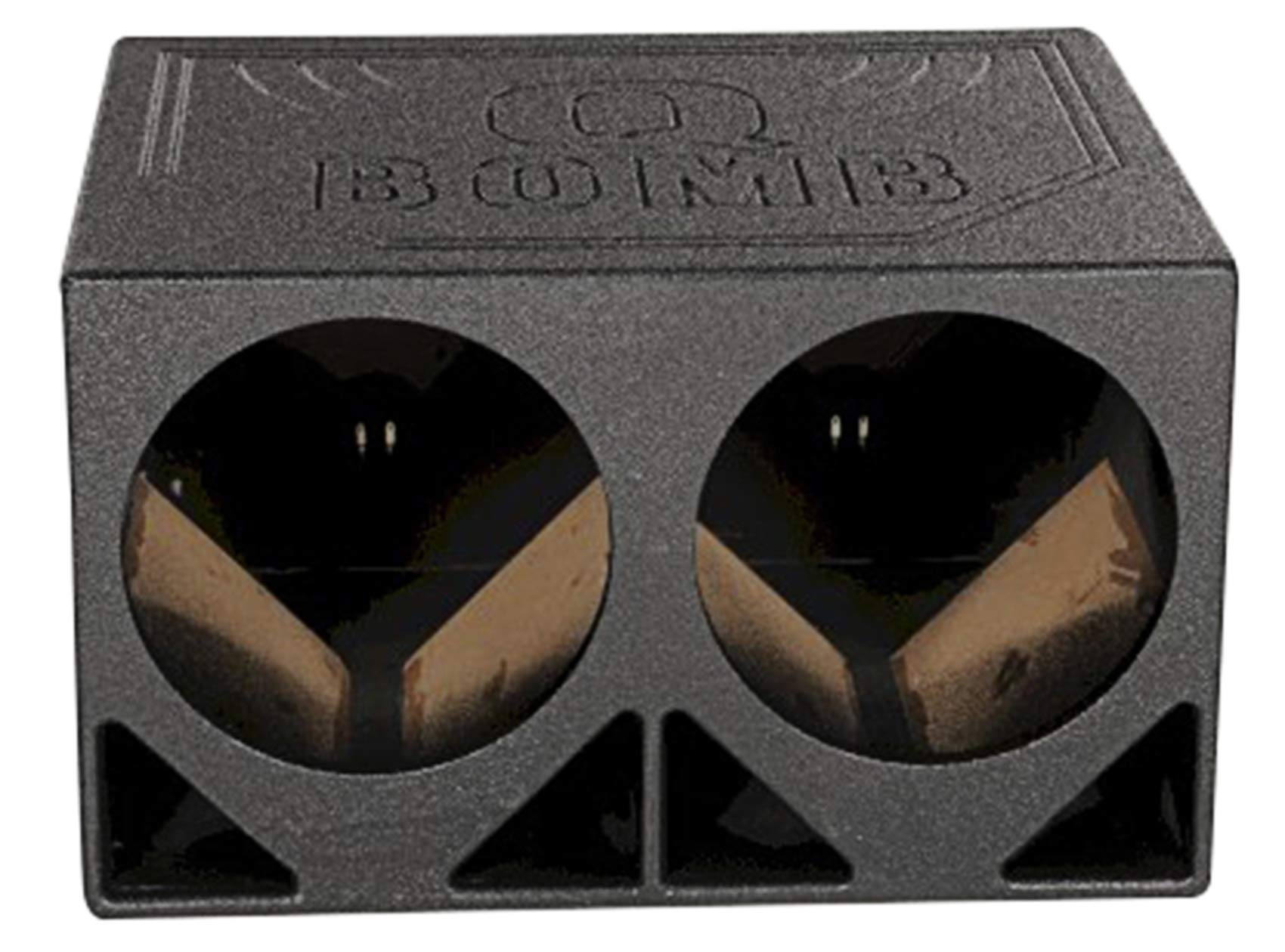 Qpower Qbomb Dual 12 Turbo Ported Empty Woofer Box