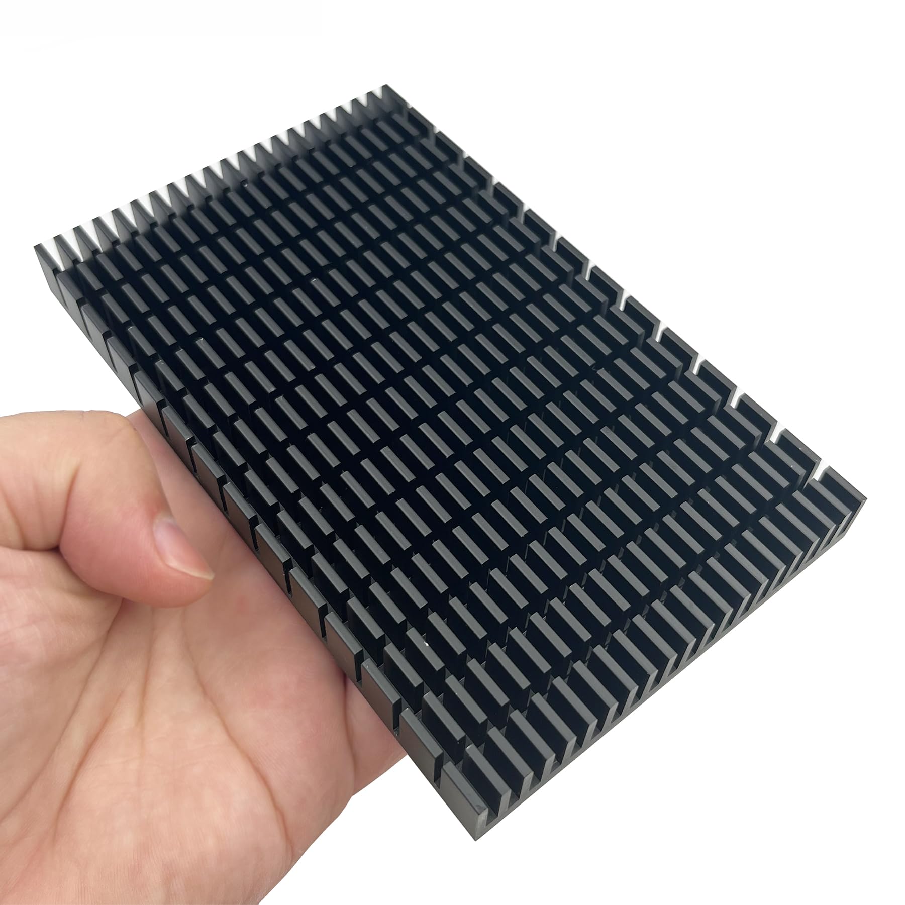Awxlumv Aluminum Heat Sink 150Mmx93Mmx15Mm/ 5.9X3.66X0.59 Inch High Power Large Heatsink Module Cooler Fin For Pcb Board Led Mot