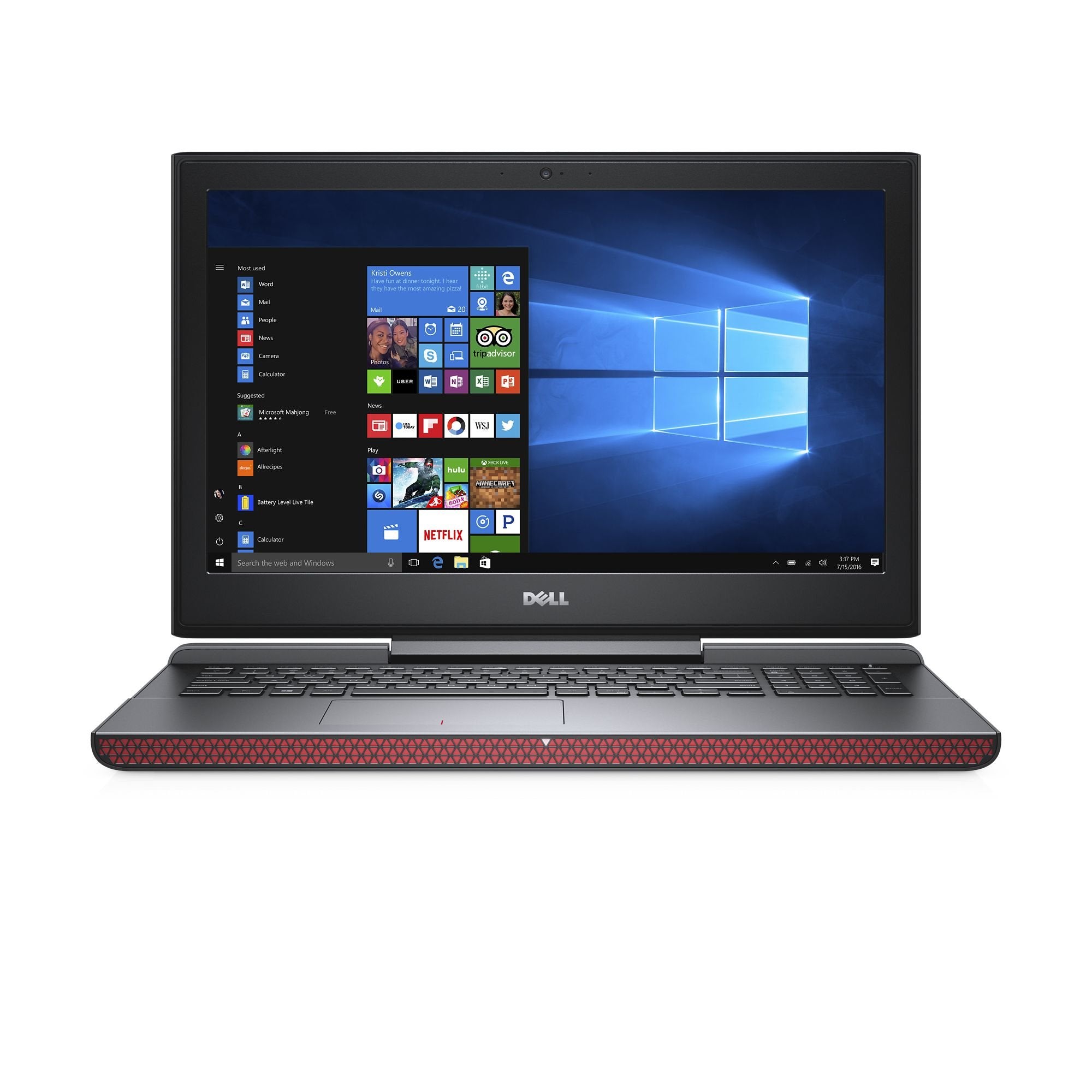 Dell Inspiron 15 7567 Laptop: Core I5 7300Hq, 256Gb Ssd, 8Gb Ram, Gtx 1050Ti, 15.6Inch Full Hd Display