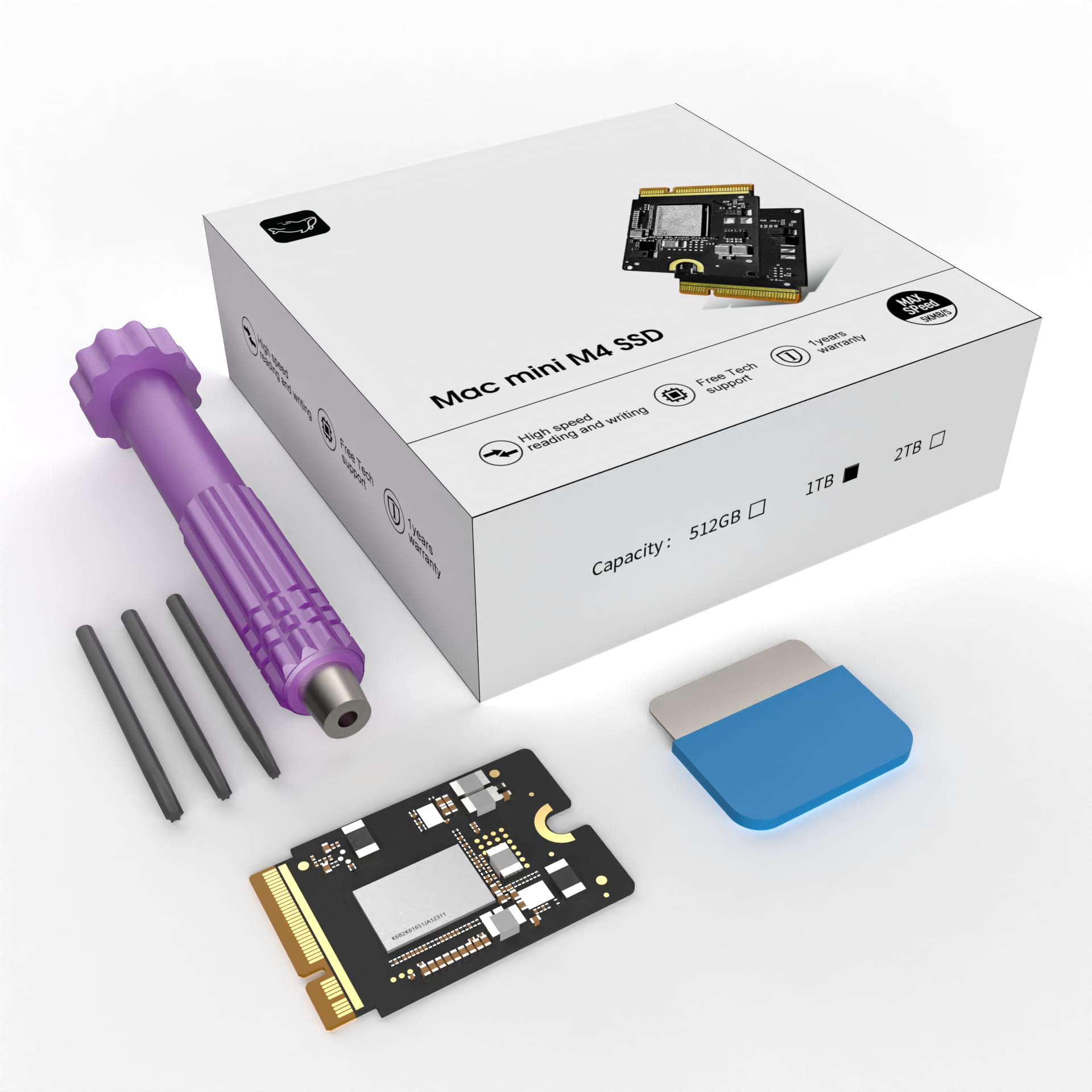 Nurubrm 2025 M4 Mac Mini 1Tb Ssd Replacement Upgrade