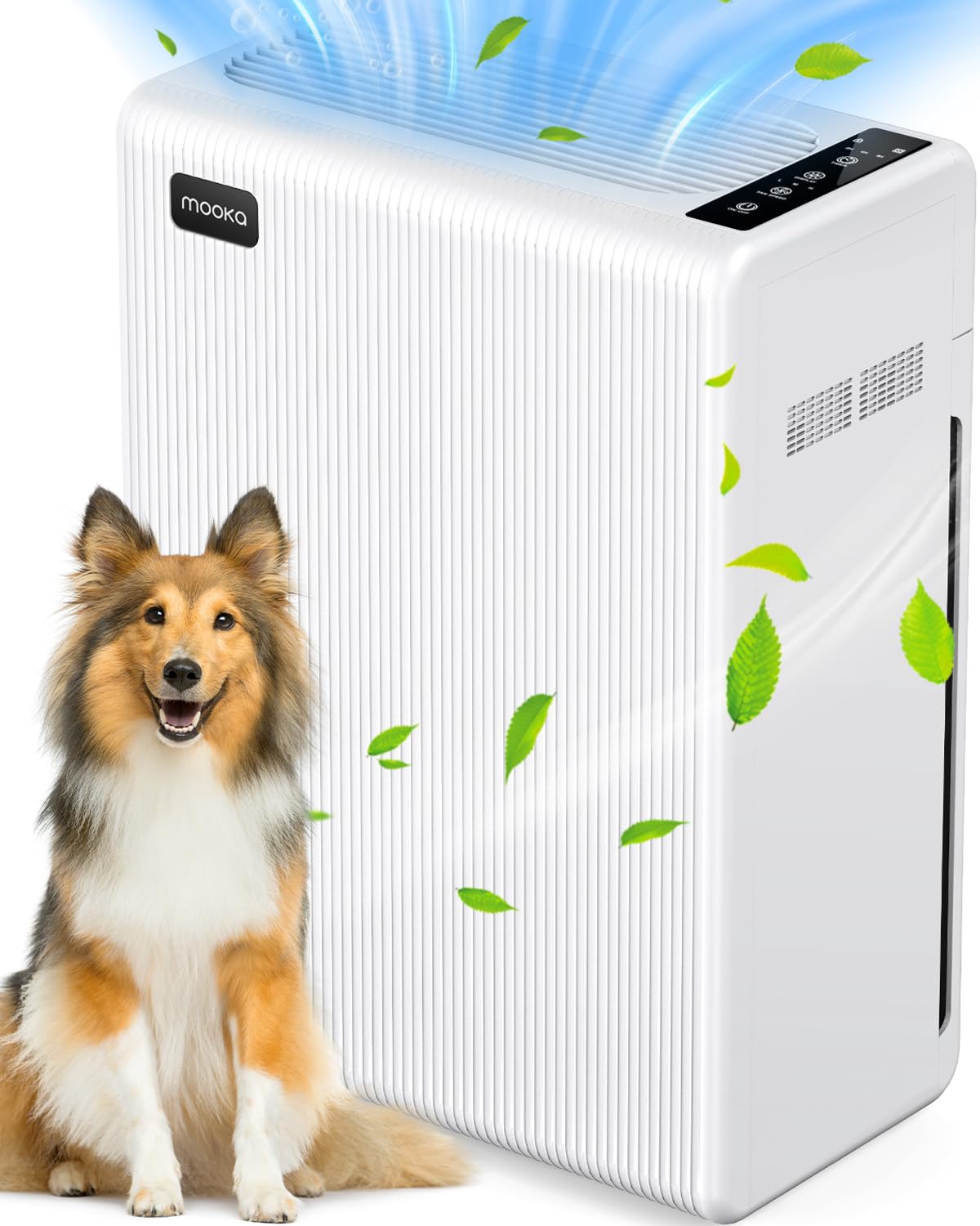 Air Purifiers For Home Large Room Up To 1740Ft   , H13 Hepa Air Filter For Pets Hair Dander Smoke Pollen Dust, Ozone Free, Porta