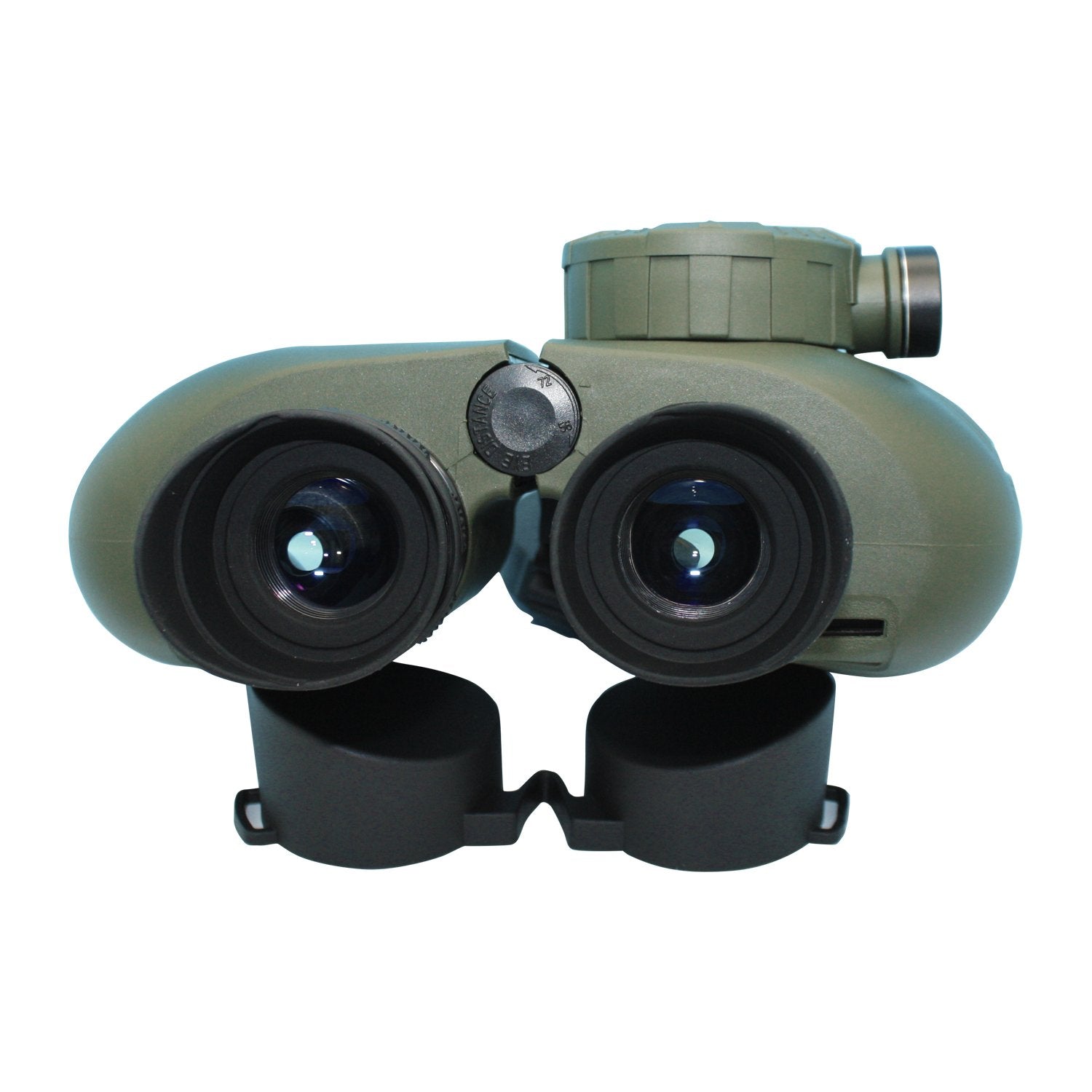 Hooway 7X50 Hd Waterproof Military Marine Binoculars W/Internal Rangefinder & Compass For,Bird Watching,Boating And More(Army Gr