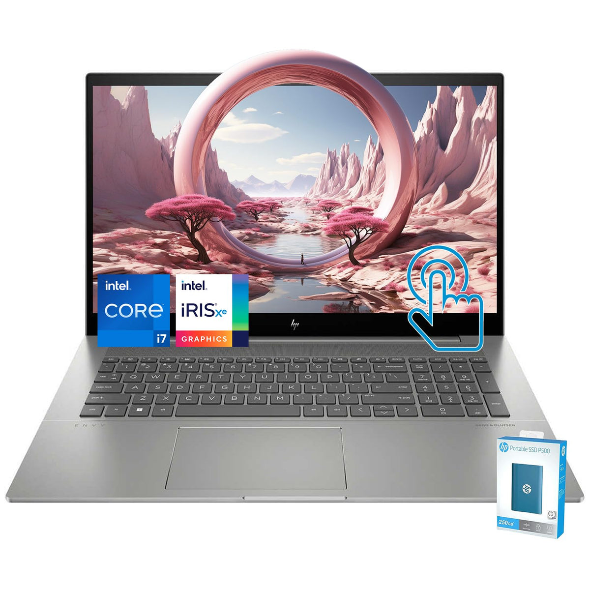 Hp Envy 17.3'' Fhd Touchscreen Laptop | Intel Core I7 13700H | 32Gb Ram | 512Gb Pcie Ssd | Intel Iris Xe Graphics | Backlit Keyb
