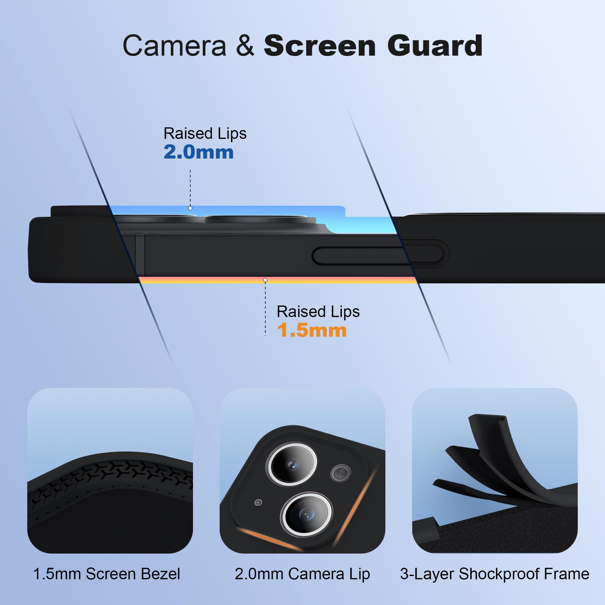 Skylmw Designed For Iphone 13 Case With Magnetic Invisible Stand Compatible With Mag Safe Military Drop Tested Shockproof Silico