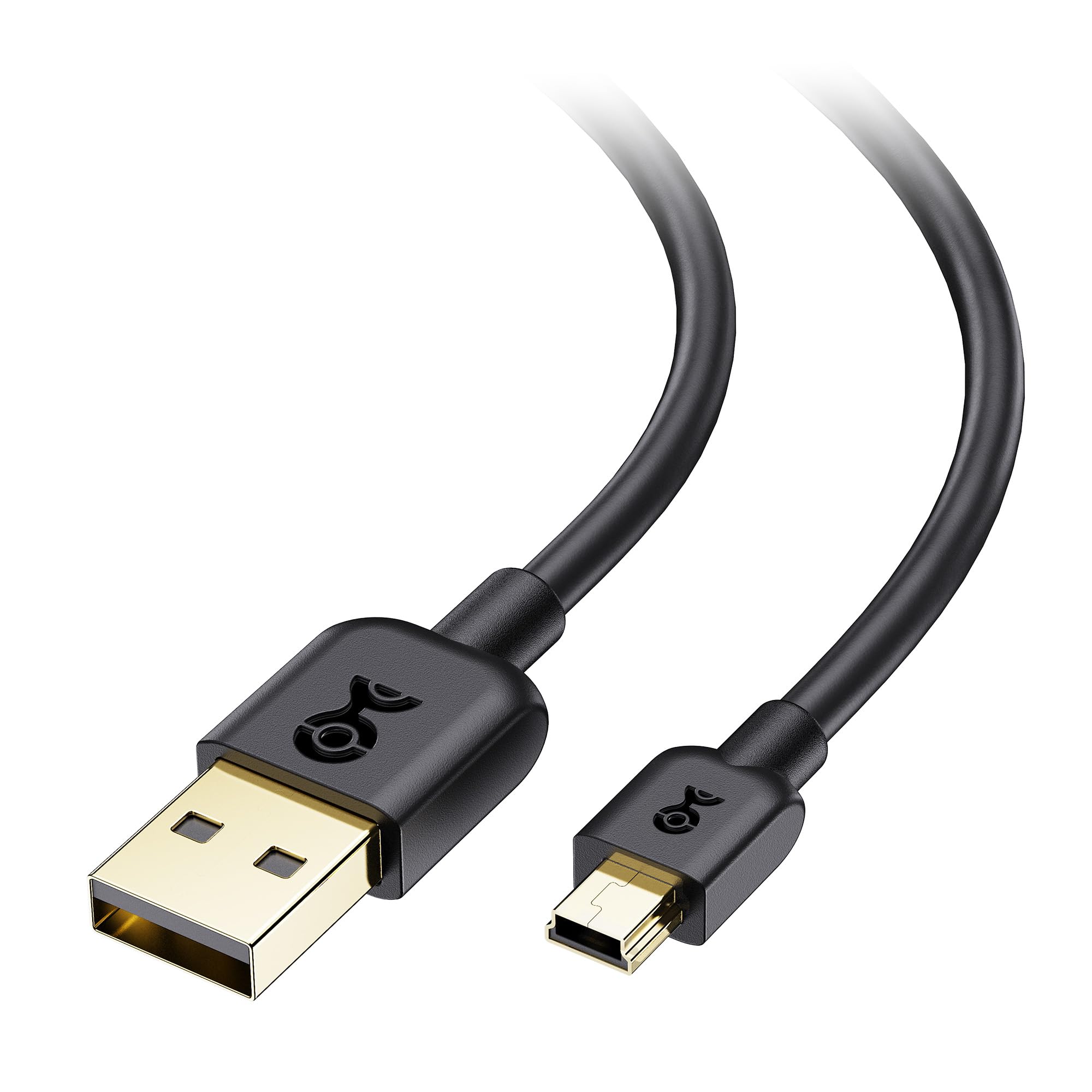 Cable Matters Mini USB to USB A Cable, Mini B 2.0 Cable, 6ft, Black