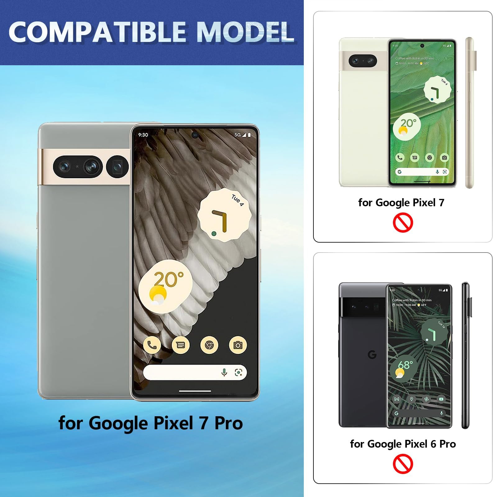 Oled Screen For Google Pixel 7 Pro Screen Replacement For Google Pixel 7 Pro 5G Lcd Display Touch Screen Digitizer Assembly With