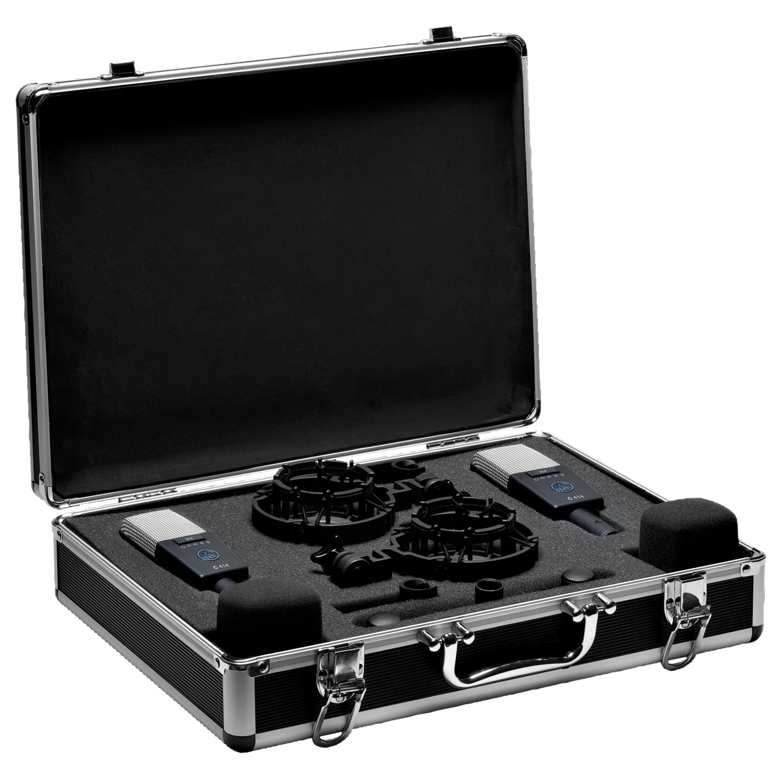 Akg Pro Audio C414 Xls Stereoset Instrument Condenser Microphone, Multipattern, Matched Pair