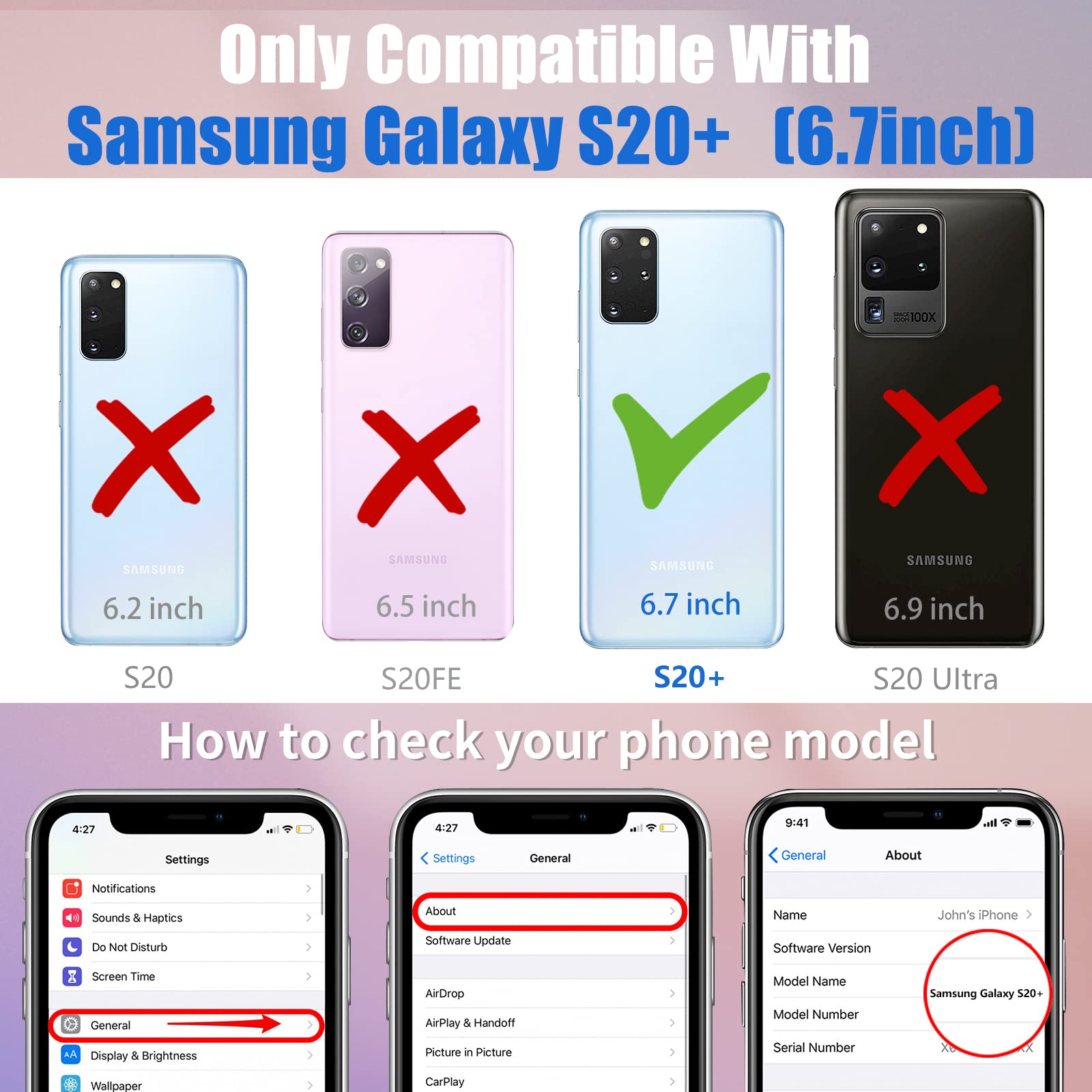 Toycamp For Samsung Galaxy S20 Plus Case, Ufo Cool Cartoon Design For Men Boys Girls Teens Cute Case, (6.7 Inch), Black