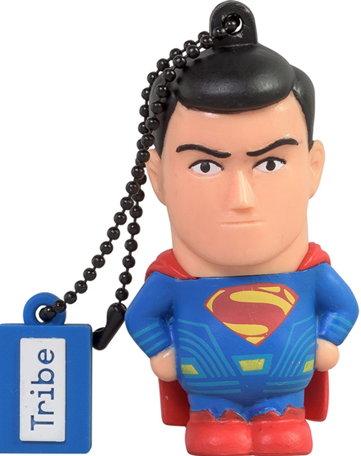 Tribe Dc Comics Warner Bros. Pendrive Figure 16 Gb Funny Usb Flash Drive 2.0, Superman Movie, Clear, Model:Fd033501