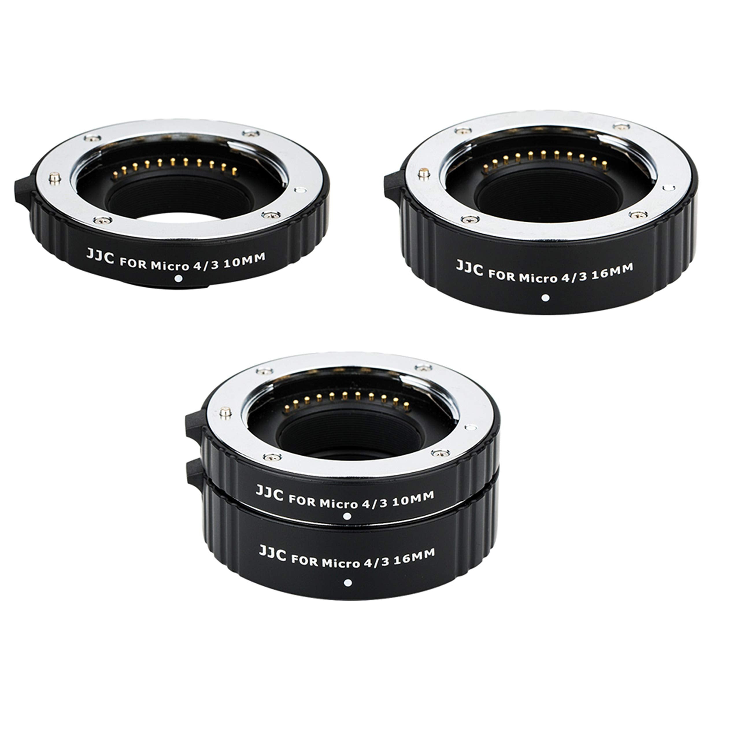 Jjc Micro 4/3 Auto Focus Macro Extension Tube Set For Olympus Om 1 Ii Om 5 Om D E M1 Iii E M5 E M10 Iii E M1X Pen E Pl10 Pl9, Pa
