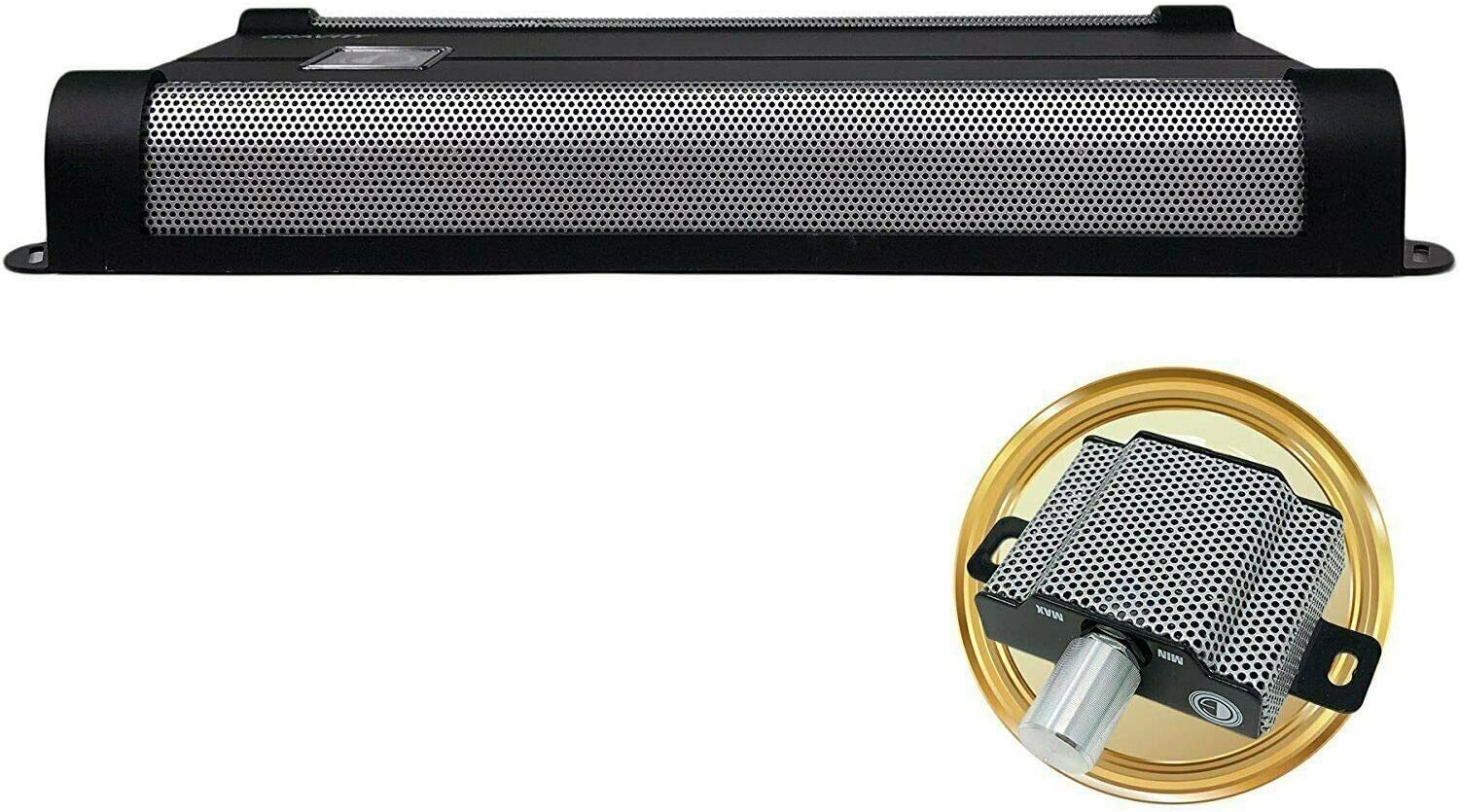 Gravity 4000.1D Class D Car Audio Amplifier   1800 Watts True Rms @ 1 Ohm Max Power At 4000W, 1/2/4 Ohm Stable, Digital, Monoblo