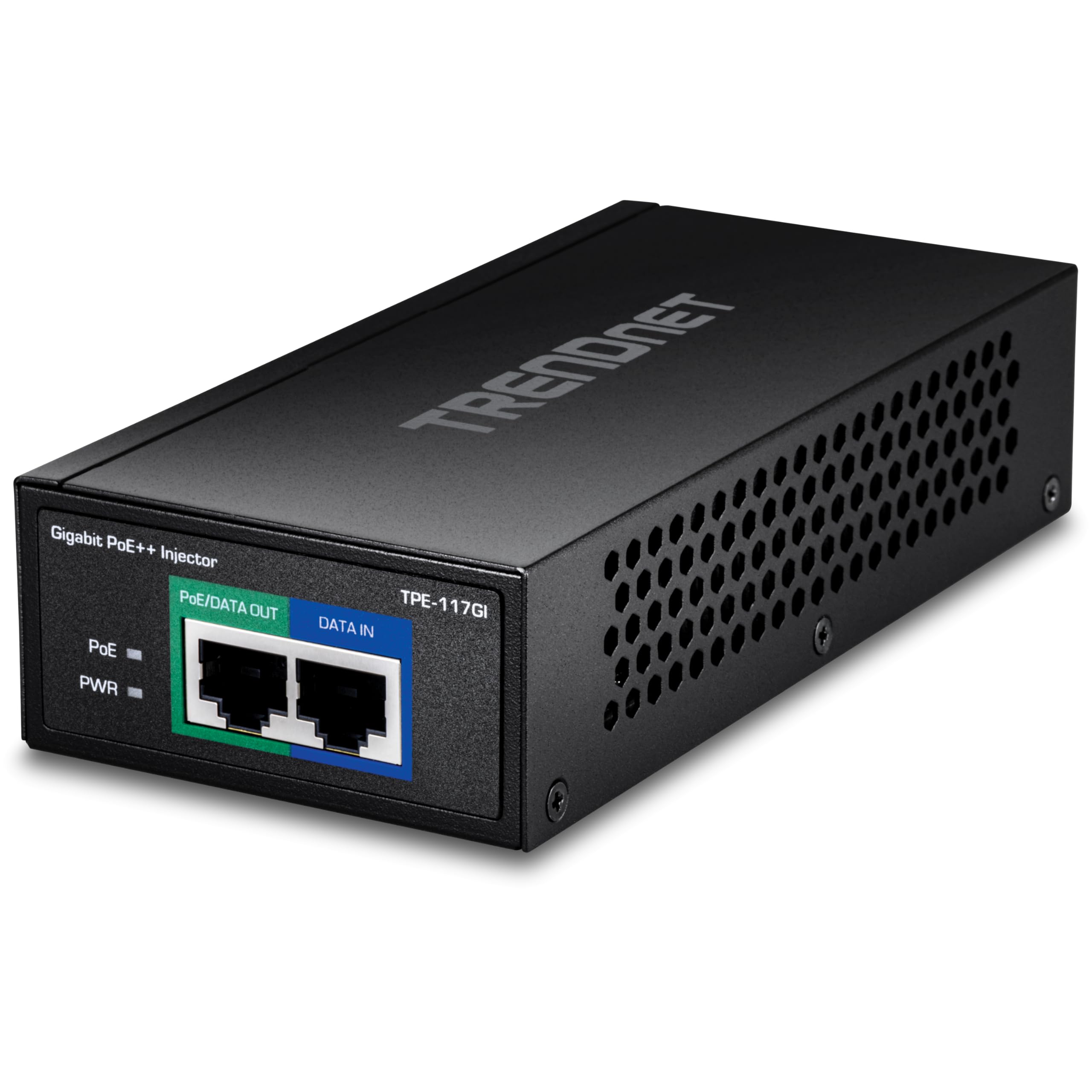 TRENDnet Gigabit PoE++ Injector, Supplies PoE (15.4W), PoE+ (30W), or PoE++ (60W), Network A PoE Device Up to 100m(328 ft), Supp