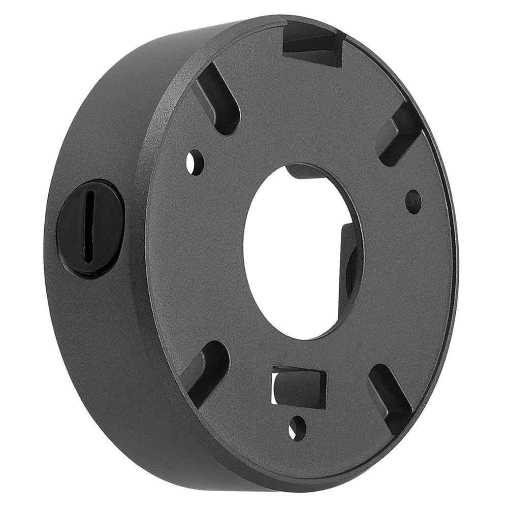 Cmple Small CCTV Dome Camera Mounting Junction Box - Dark Gray