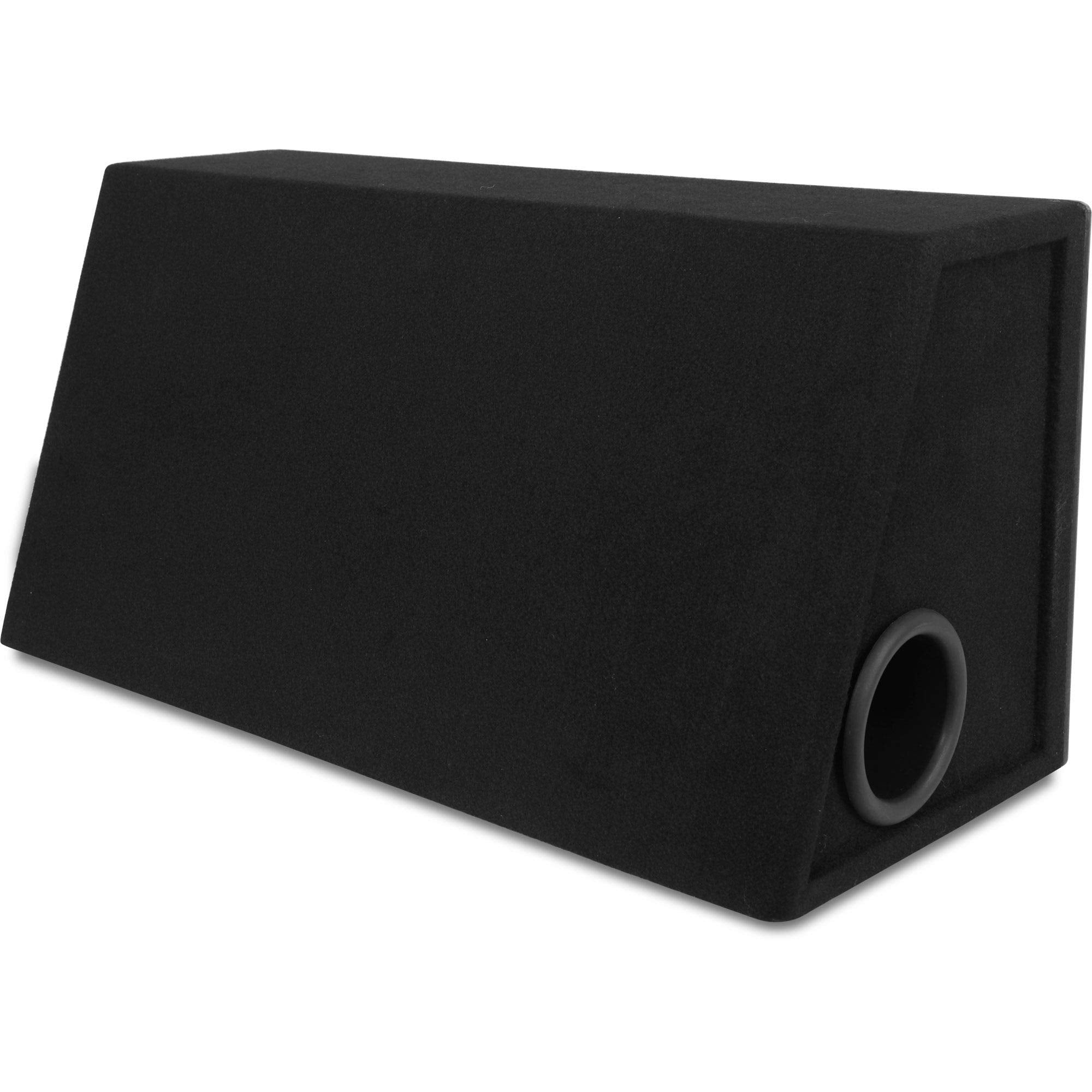 Belva Bpkg212V2 1200W Dual 12' Car Subwoofer With Ported Enclosure, Monoblock Amplifier, Wiring Kit And Remote Bass Knob