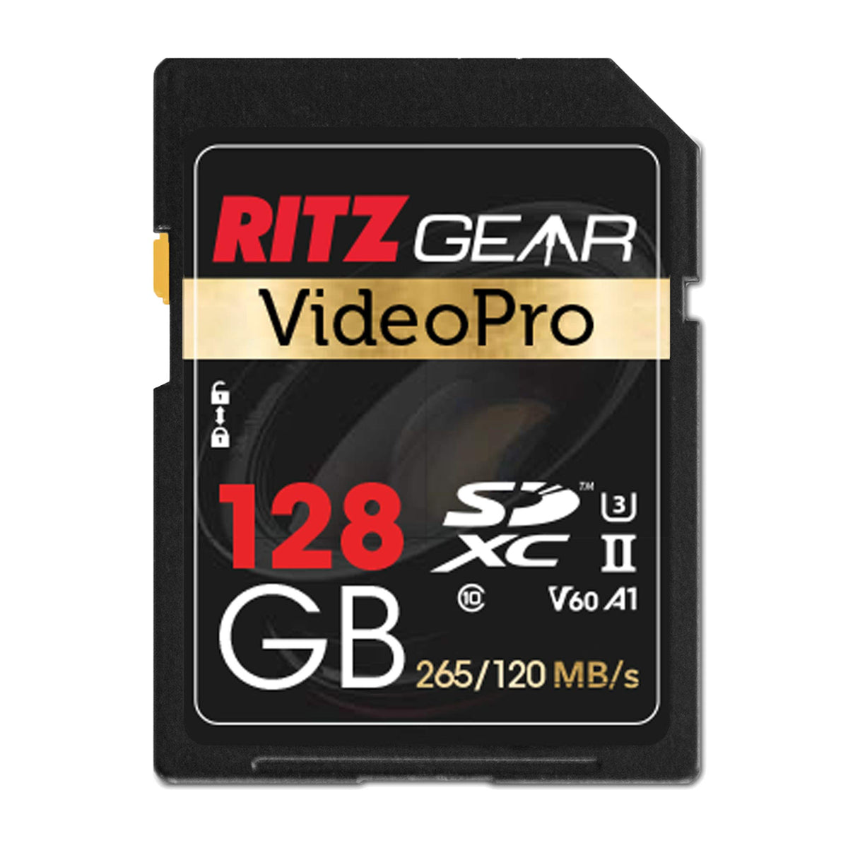 Uhs Ii Sd Card 128Gb Sdxc Memory Card U3 V60 A1 Extreme Performance Professional Sd Card (R 265Mbs 120Mbs W) For Advanced Dslr W
