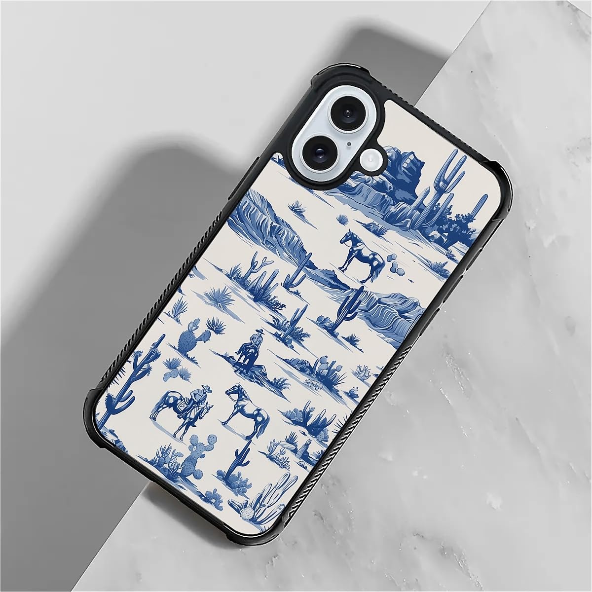 Fkbrcl4U For Iphone 16 Case,Graphic Design For Girl Boy Soft Silicone Hard Acrylic Shock Protection Designed For Iphone 16 Weste