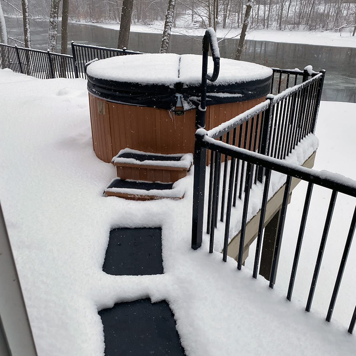 Heattrak Heated Snow Melting Mats   Heated Outdoor Mats For Walkways   Electric Snow Melting Mats For Decks And Sidewalks   Trus