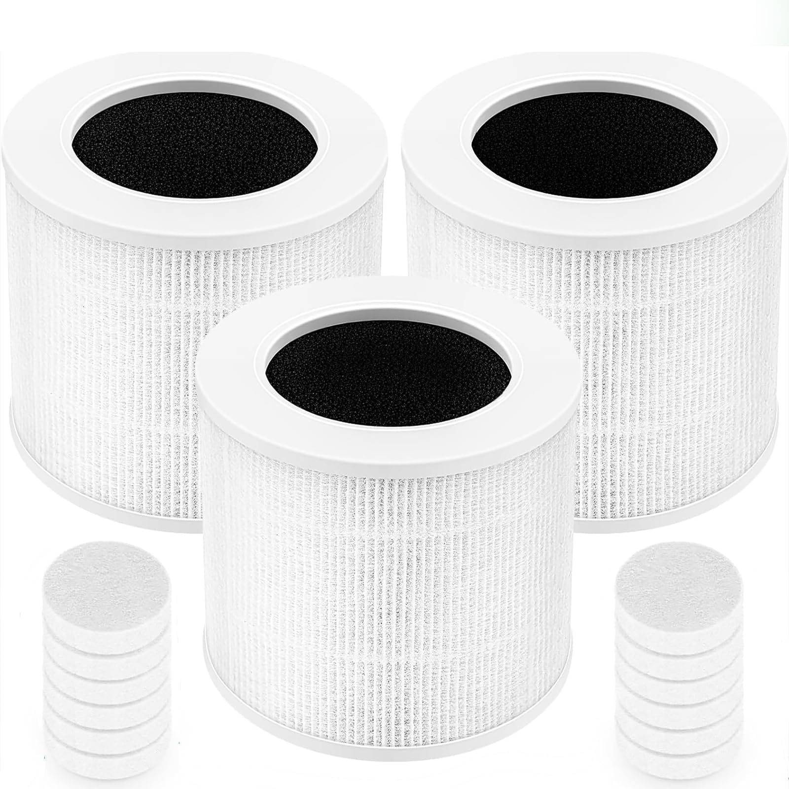 3Pack Core Mini High Efficiency Replacement Filter For Levoit Core Mini Air Purifier,Core Mini P, H13 True Hepa Core Mini Rf Fil