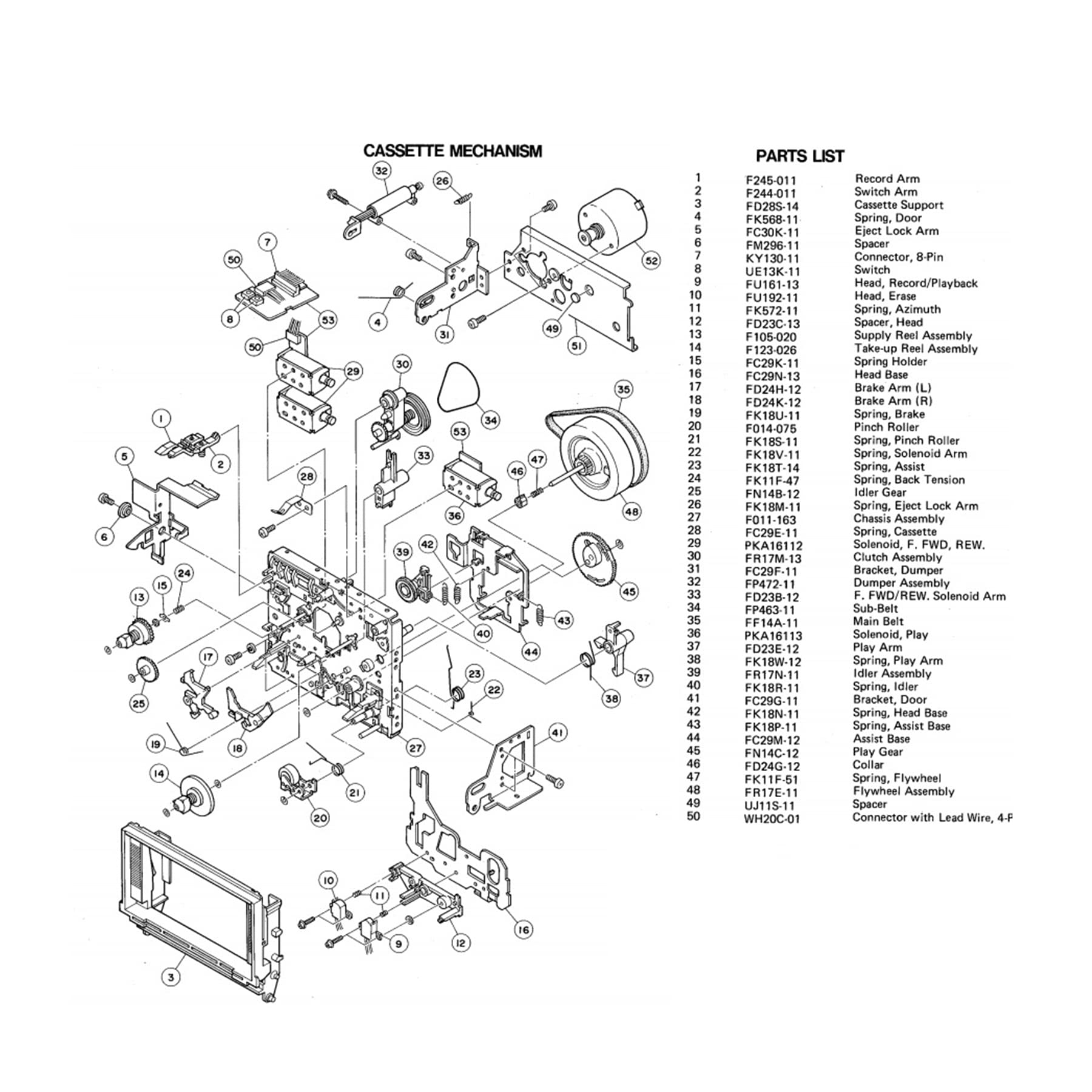 40-135Mm 3Mm Flat Mixed Belts For Cassette Tape Machine Recorder Cd-Rom Video Machines Walkman Dvd Drive