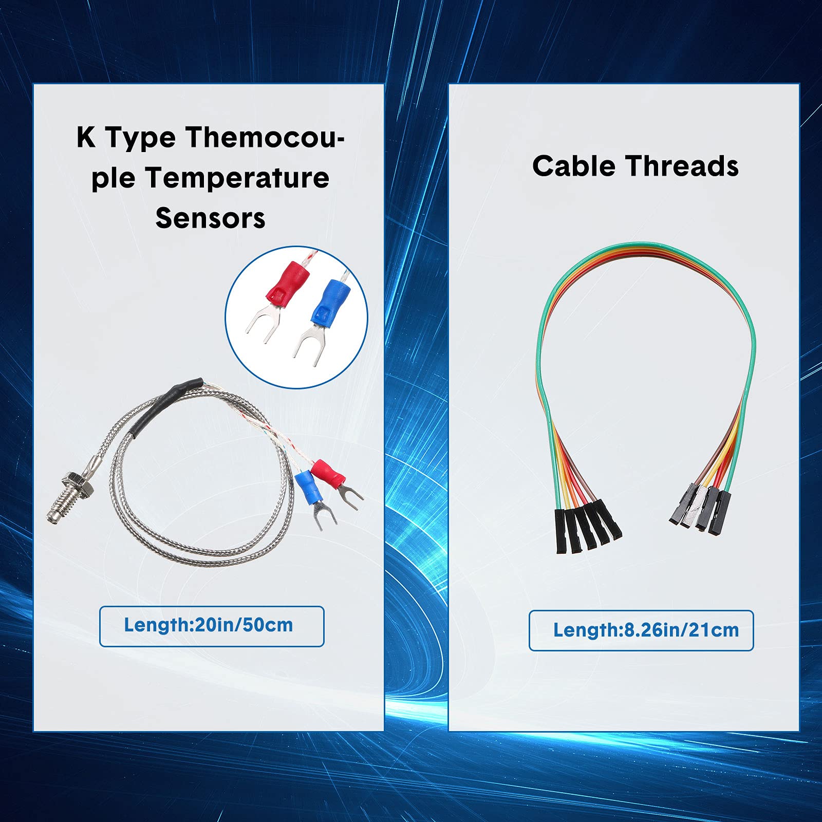 Weewooday 4 Sets Direct Current 3 5V Max6675 Themocouple Module And K Type Thermocouple Temperature Sensor Thermocouple Sensor S