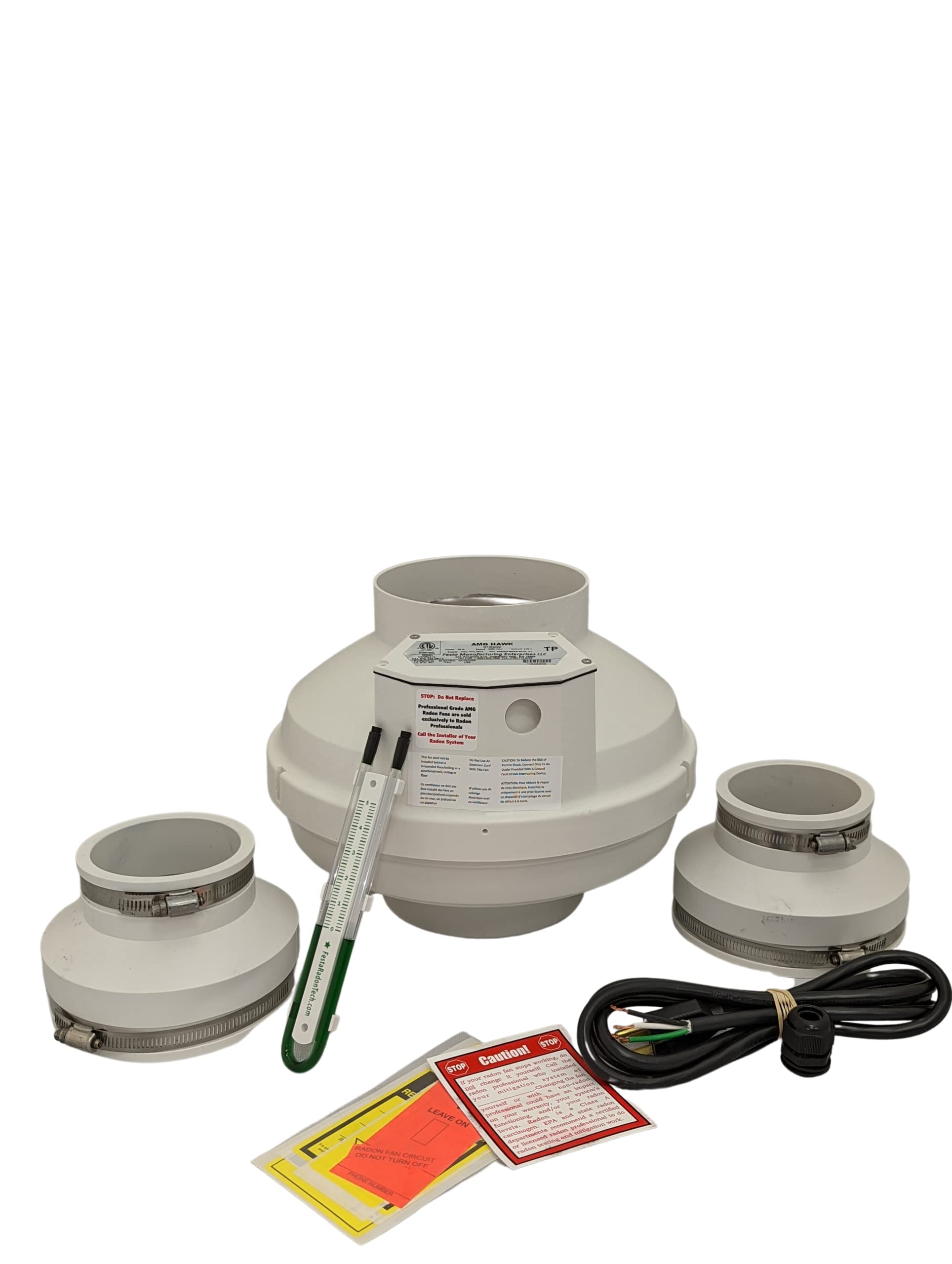 Hawk 6X3 Festa Amg Radon Fan Installation Kit