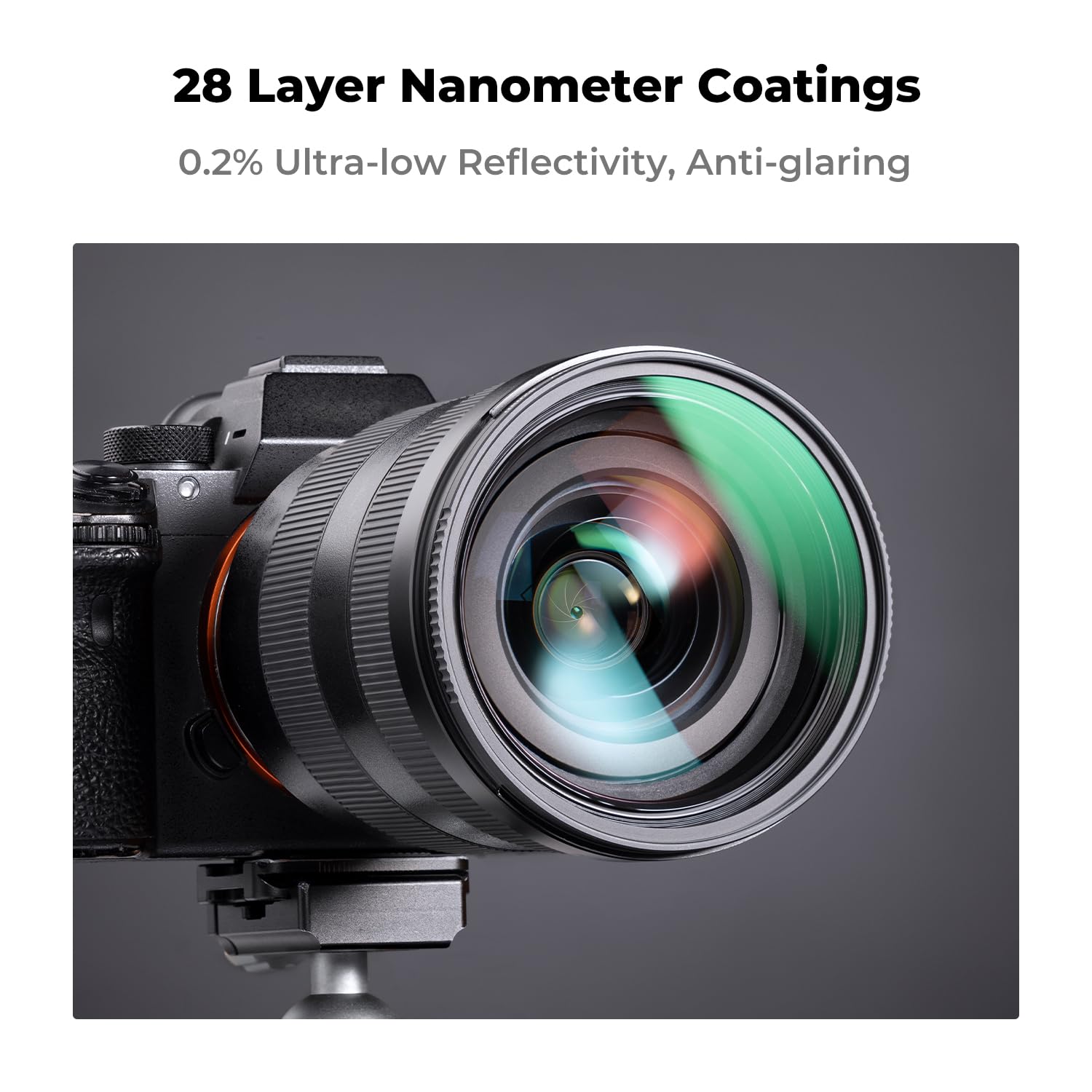 K&F Concept 82Mm Mc Uv Lens Protection Filter With Filter Cap Cleaning Cloth Optical Glass Ultra Slim 28 Multi Layer Coatings Ca