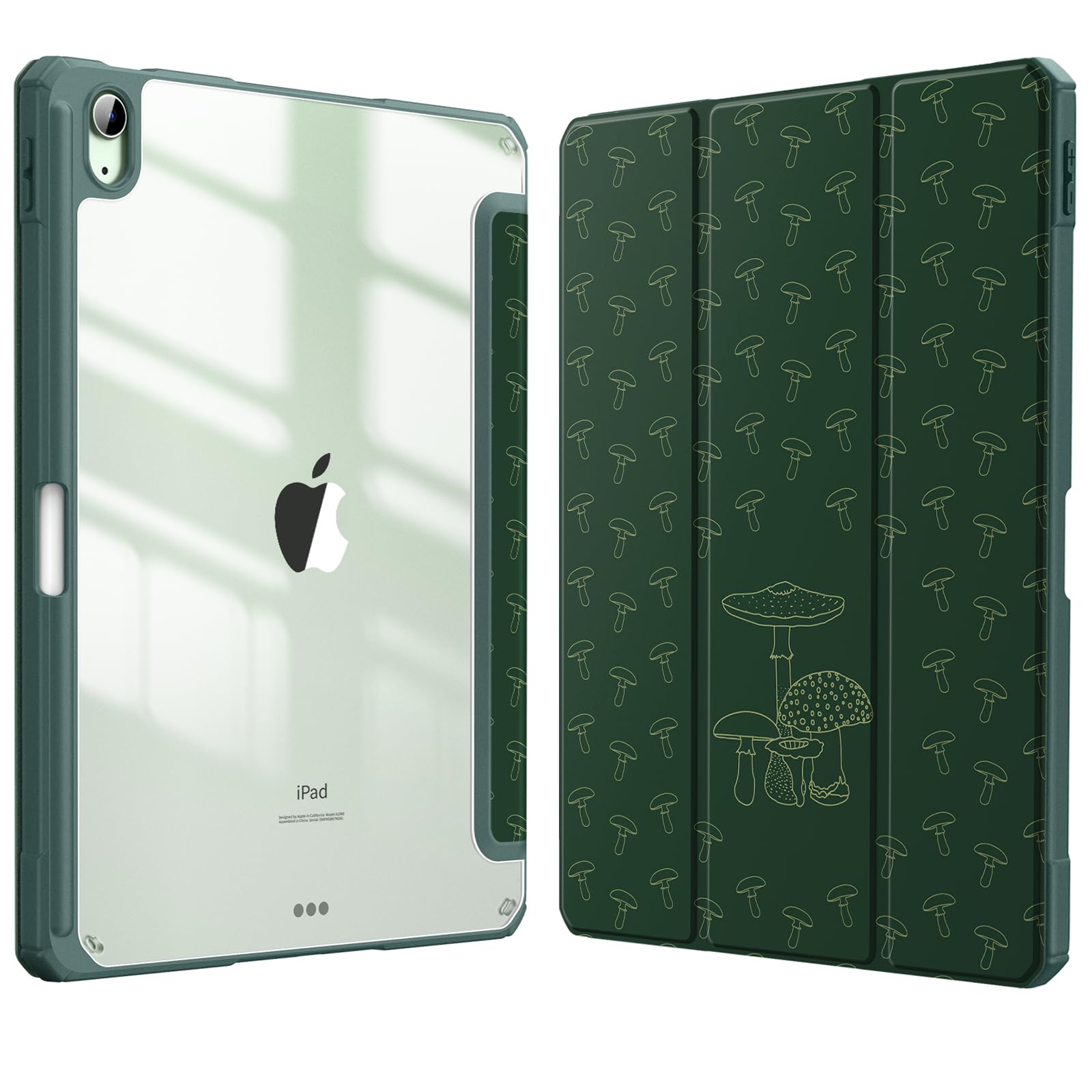 Fintie Hybrid Slim Case For Ipad Air 11 Inch M3 (2025) / M2 (2024), Ipad Air 5Th (2022) / 4Th Generation (2020) 10.9 Inch   Shoc