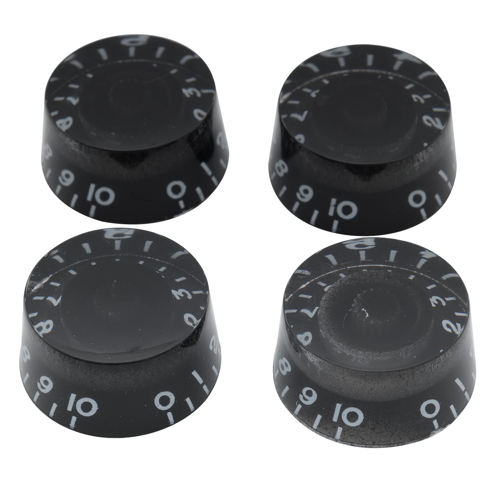 Musiclily LP Guitar Speed Knobs Tone Volume Control Knobs for 18 Coarse-Spline Import Metric Split Shaft Pots Epiphone Les Paul 