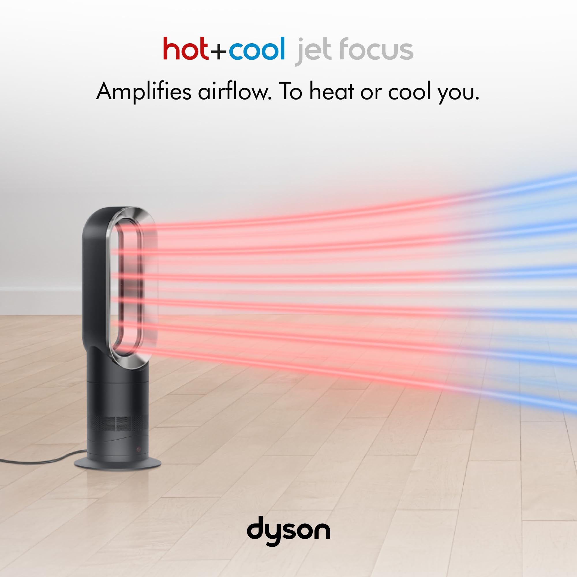 Dyson Hot+Cool Fan Heater Am09 Black/Nickel, Large