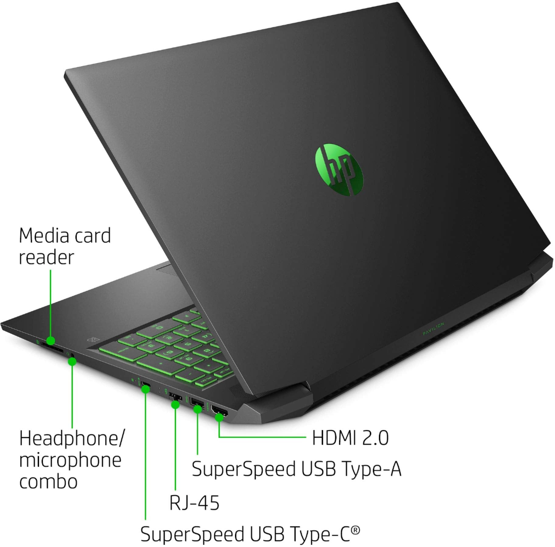 2020 Hp Pavilion 16.1 Fhd 144Hz Ips Gaming Laptop | 10Th Gen Intel Core I7-10750H | 32Gb Ram | 1Tb Ssd | Nvidia 1650Ti | Backlit