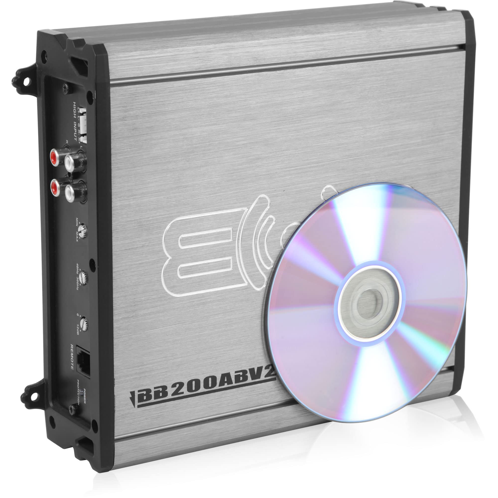 Belva Bpkg110V2 500W Single 10� Car Subwoofer With Ported Enclosure, Monoblock Amplifier, Wiring Kit And Remote Bass Knob