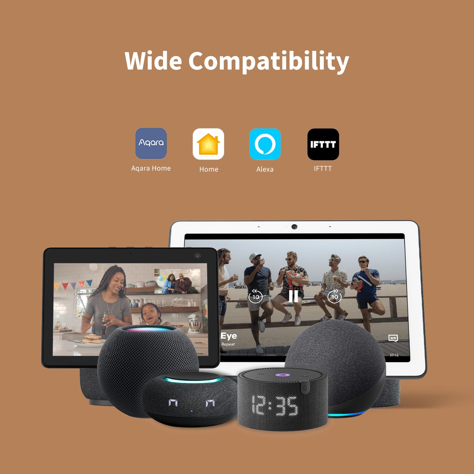 Aqara Motion Sensor P1, Requires Aqara Hub, 5 Year Battery Life, Configurable Detection Timeout, For Alert System And Automation