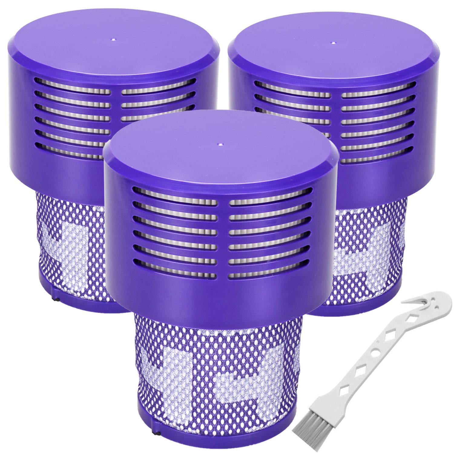 Replacement V10 Filters For Dyson V10 Cyclone Series, V10 Absolute, V10 Animal, V10 Total Clean, Sv12, Replace Part No. 969082 0