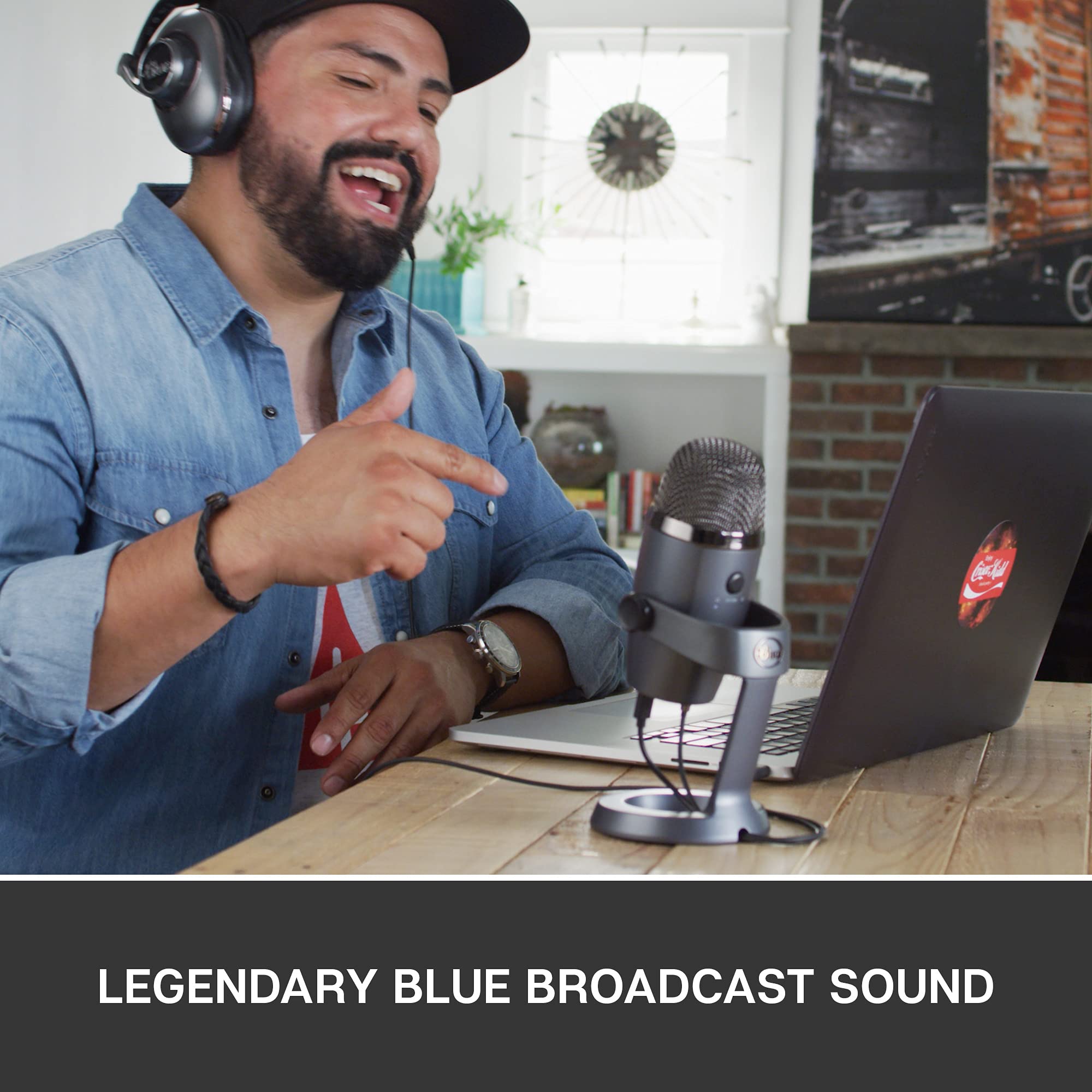 Logitech For Creators Blue Yeti Nano Usb Microphone For Gaming, Streaming, Podcasting,Twitch, Youtube, Discord, Recording For Pc