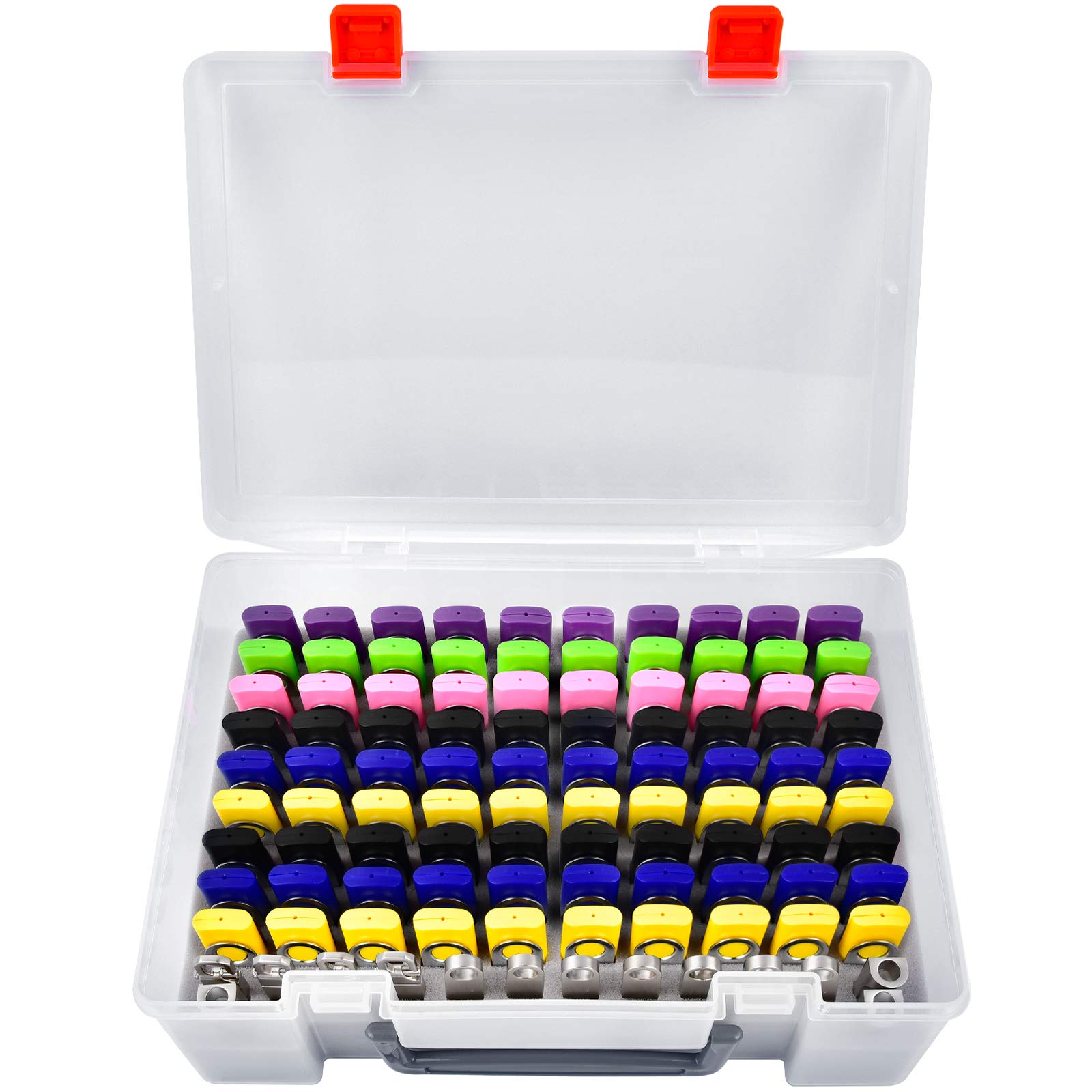 Flash Drive Case Usb Memory Stick Sd Card Storage Organizer  Holds 104Pcs Thumb Drive Electronic Accessories Holder For Sandisk/
