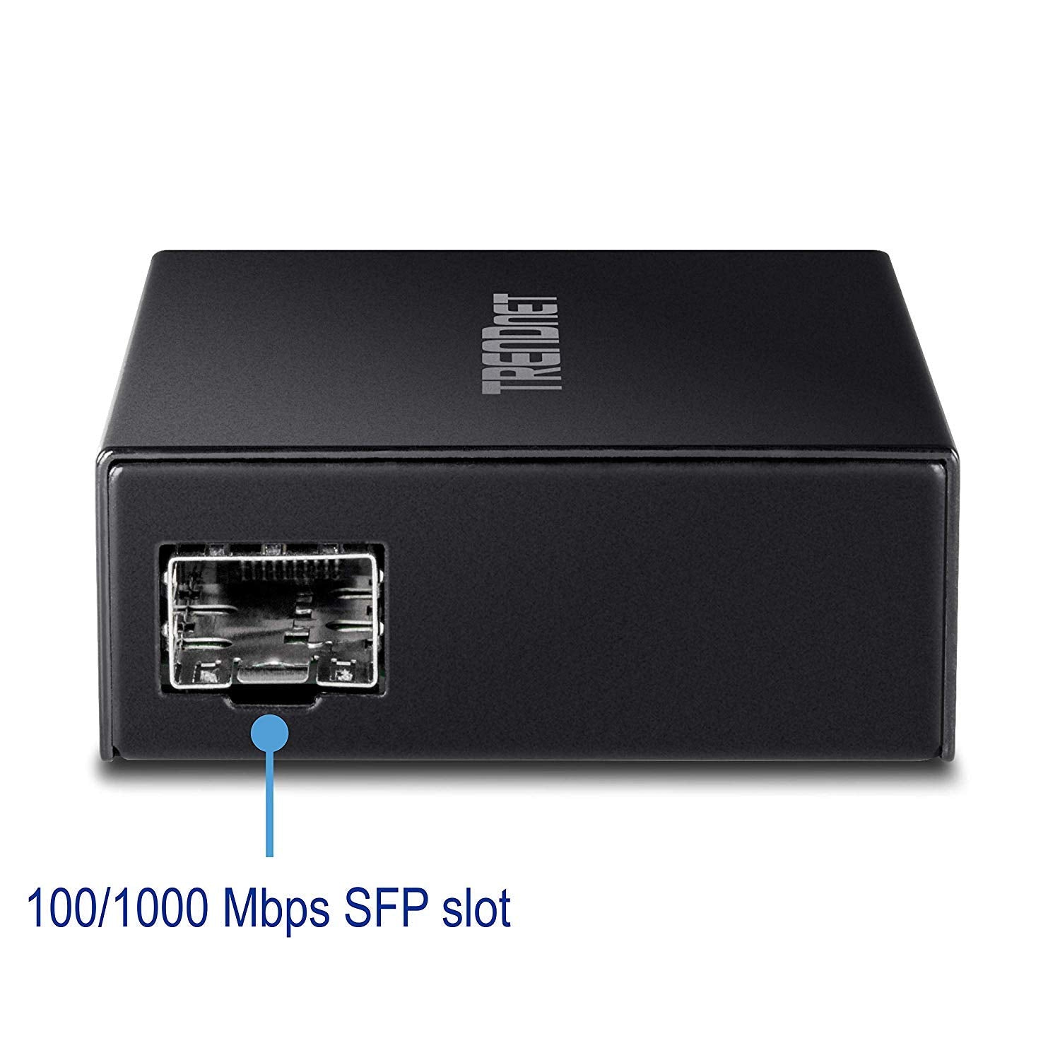 Trendnet 1000Base-T To Sfp Fiber Media Converter, Compact Design, 1000Base-T Rj-45 Port, 1000Base-Sx/Lx Sfp Slot, Mini Gbic, Mul