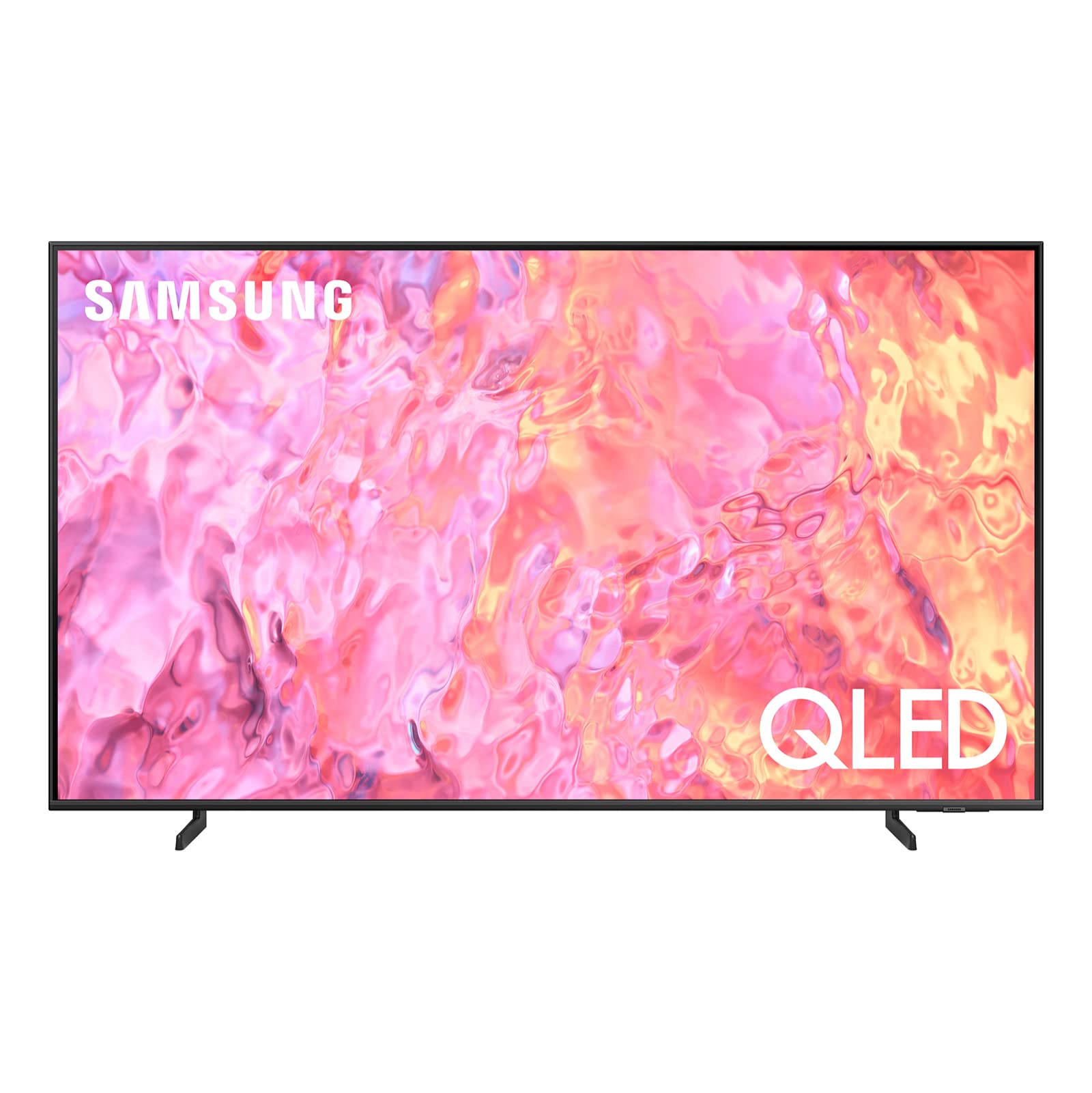 SAMSUNG 55Inch Class QLED 4K Q60C Series Quantum HDR, Dual LED, Object Tracking Sound Lite, QSymphony, Motion Xcelerator, Gami