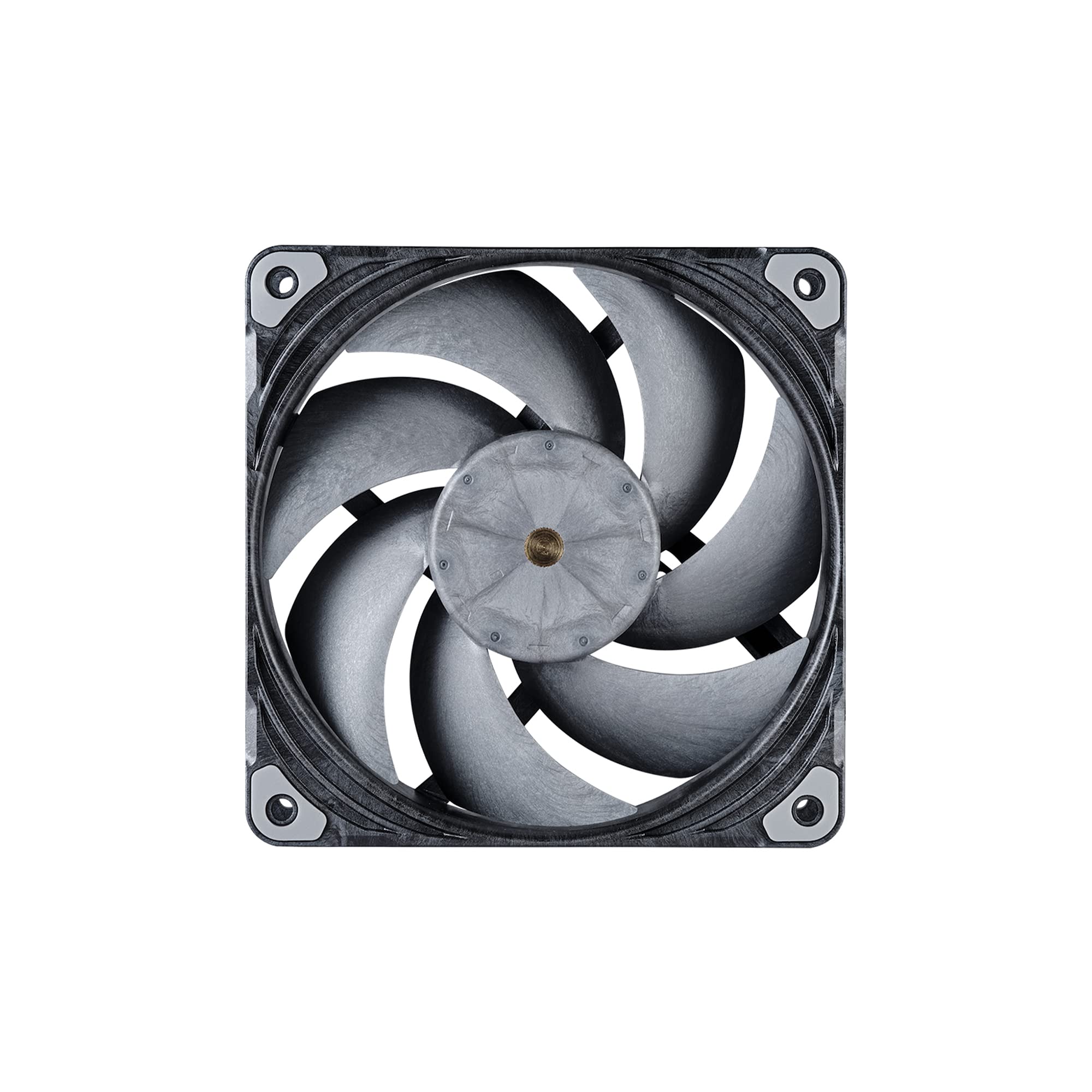 Phanteks (Ph-F120T30_Bg) T30-120 Fan, Premium High-Performance Fan, Pwm, Black/Grey