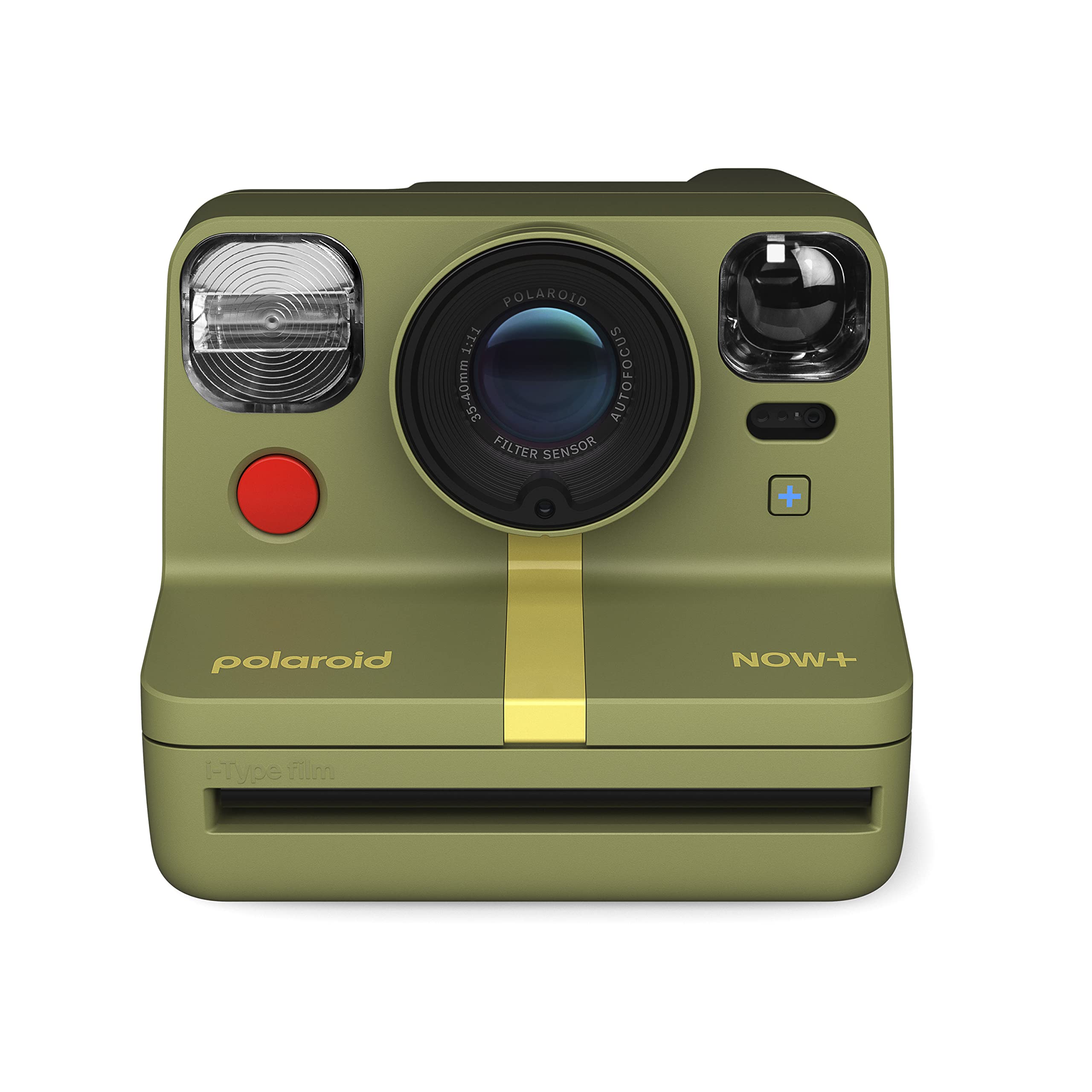 Polaroid Now+ I-Type Instant Film Camera - Bluetooth, Model 9075, Forest Green