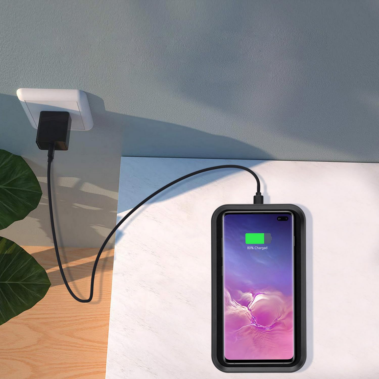 Adesso Auh 1030 10W Max Qi Certified 3 Coils Wireless Charging Pad