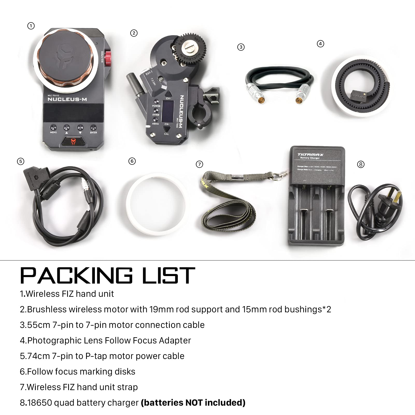 Tilta Nucleus M: Wireless Lens Control System | Wlc T03 (Wlc T03 K4)