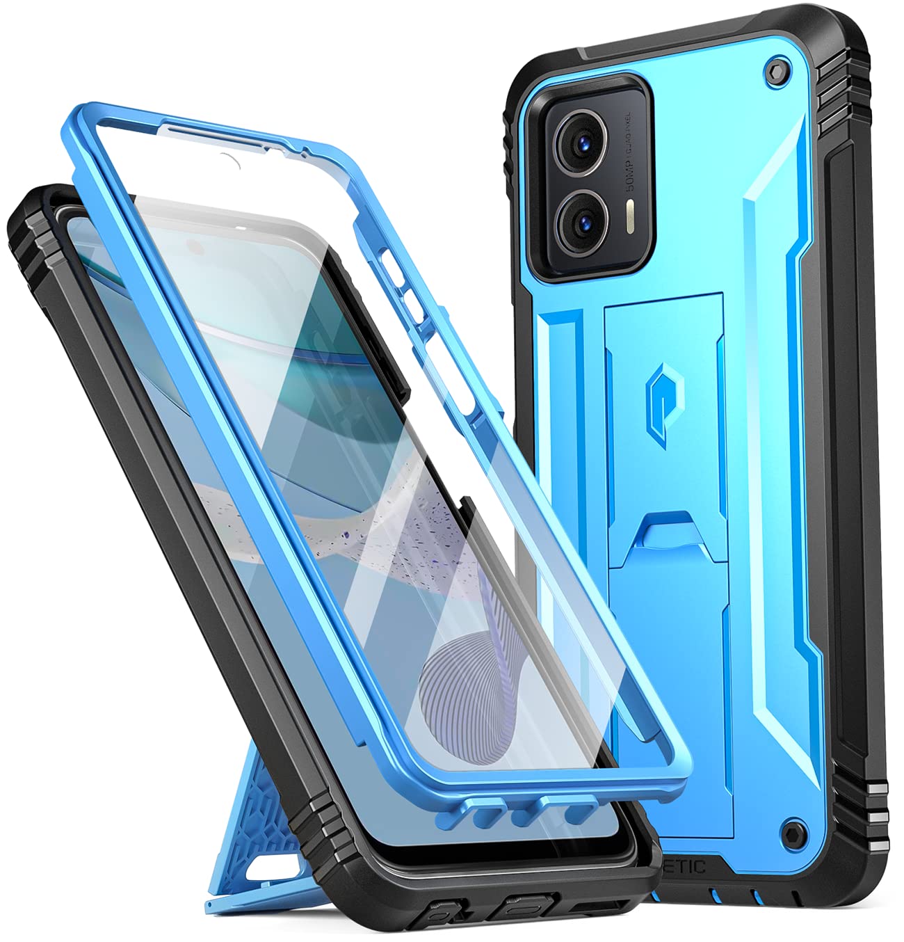 Poetic Revolution Case For Motorola Moto G 5G 2023 [Not For 2022 Version], [20Ft Mil Grade Drop Tested], Full Body Shockproof Pr
