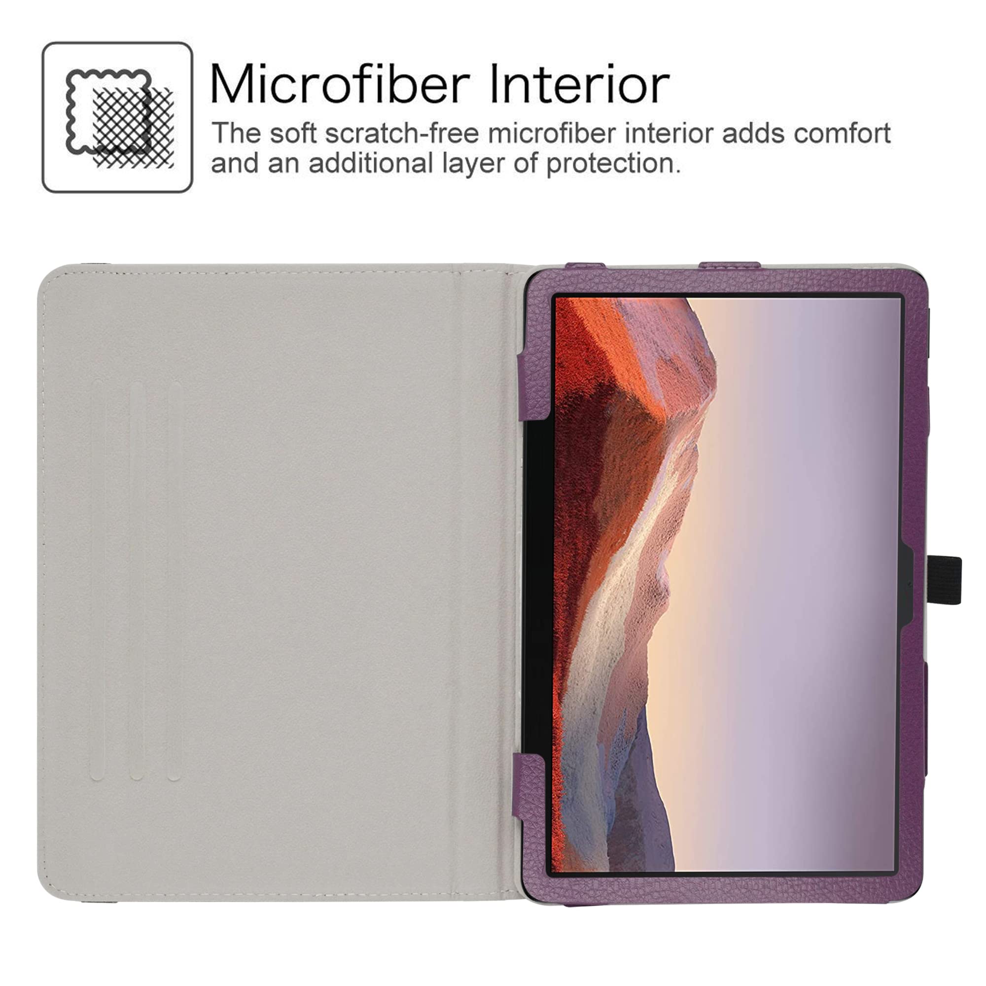 Jrtal Compatible With Tcl Tab Pro 5G Case/Tcl Tabmax 10.4 Case,360 Degree Rotation Stand Premium Pu Cover For 10.36 Tcl Tab Pro