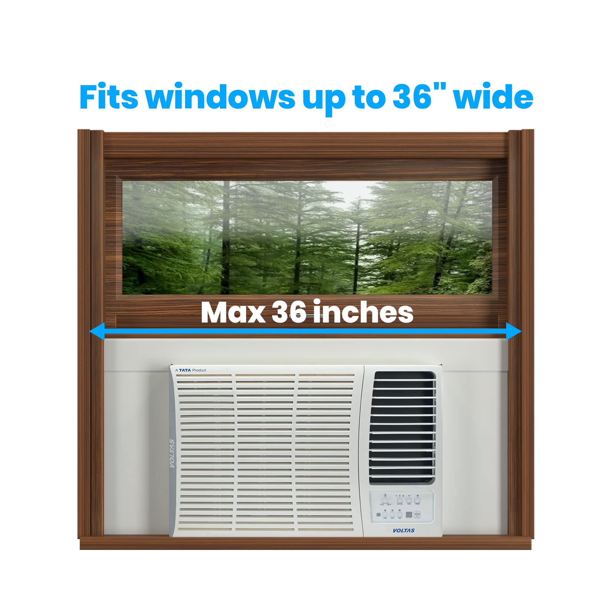 Breeze Stop Surround Insulation Side Panels White For Window Ac Unit Indoor Air Conditioner Cover For Winter And Summer