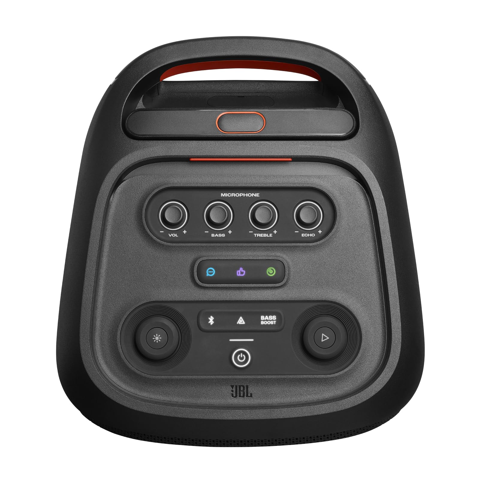 Jbl Partybox Stage 320 - Portable Party Speaker With Telescopic Handle & Wide, Sturdy Wheels, Powerful Jbl Pro Sound, Futuristic