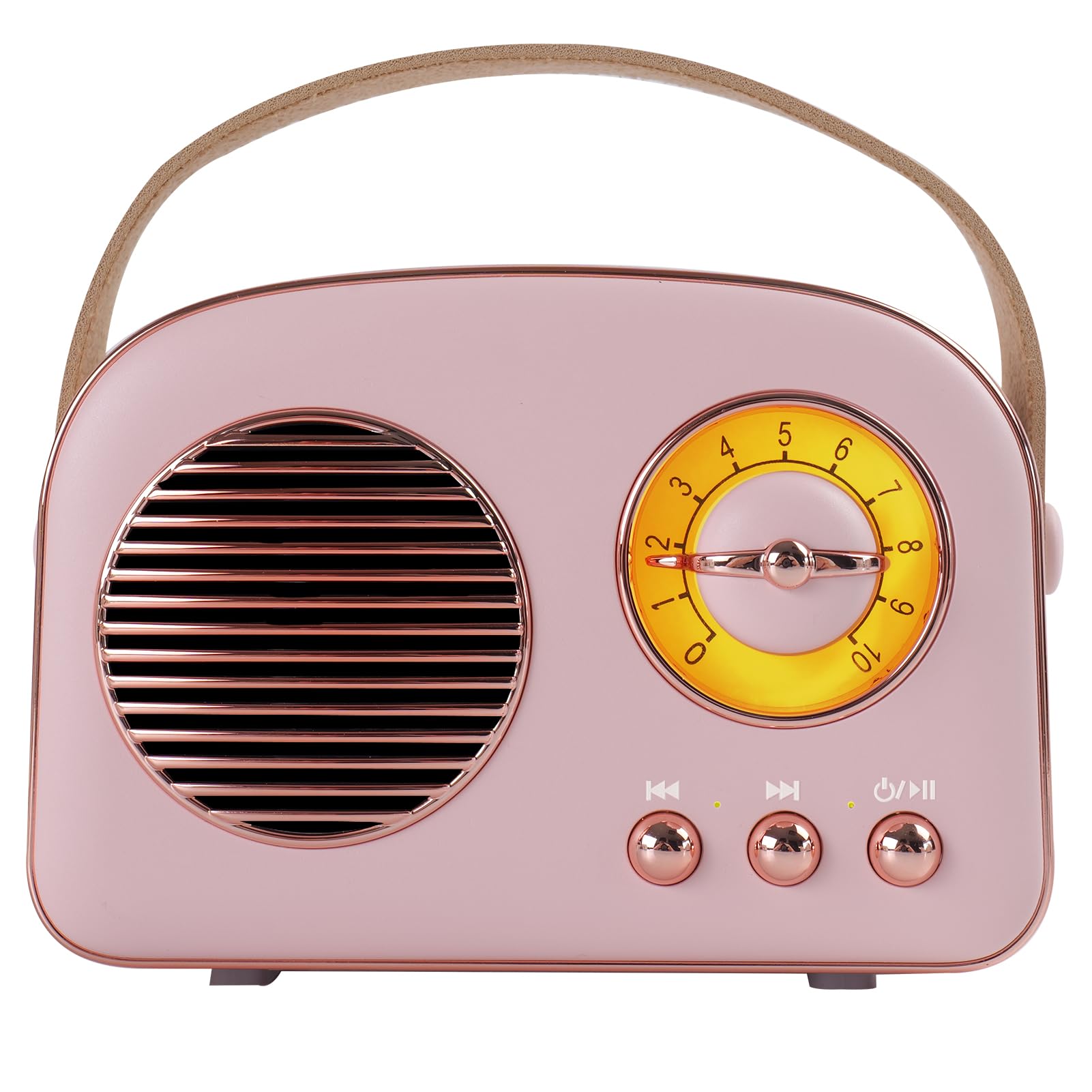Retro Bluetooth Speaker,Vintage Gifts For Men And Women,Room Decor,Portable Small Fm Radio Wireless Bluetooth Speaker,Cute Style