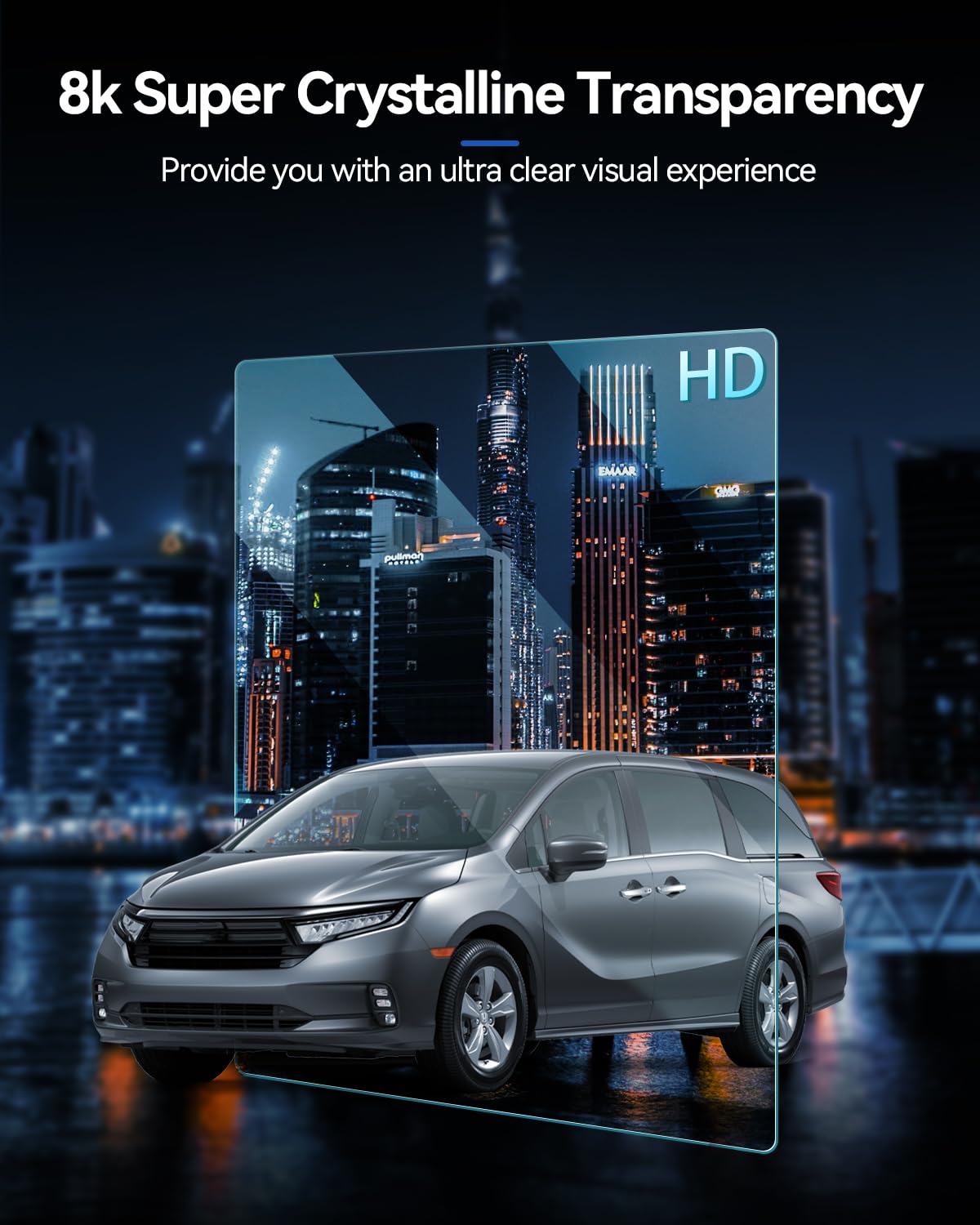 Lantu Car Screen Protector For 2018 2024 Honda Odyssey Ex/Ex L/Sport/Touring/Elite Odyssey Accessories Navigation Touchscreen Pr