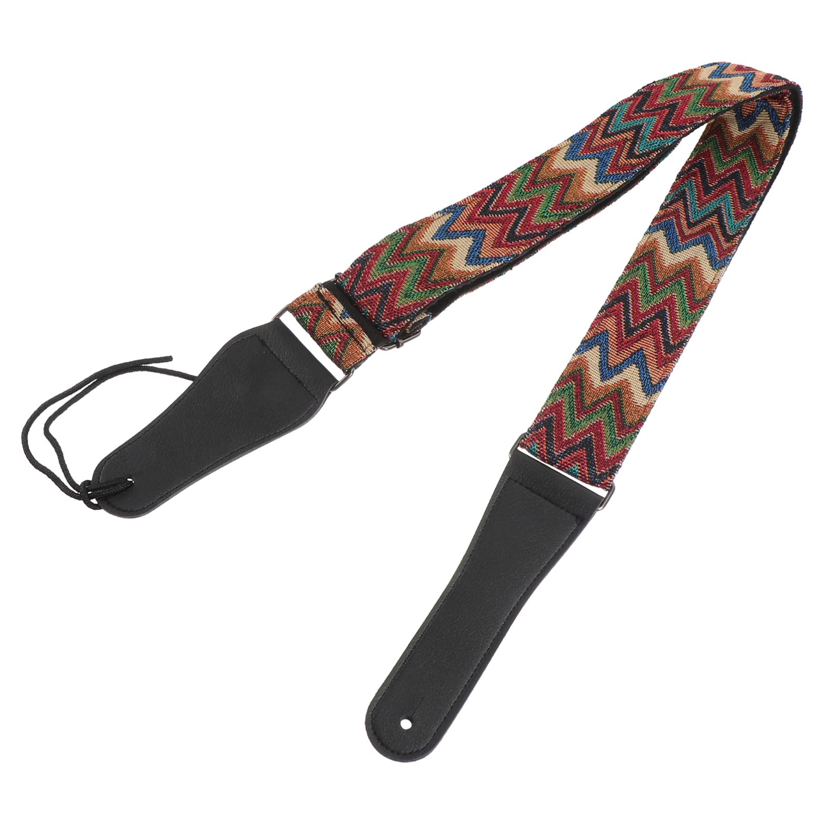 Ubervia Adjustable Guitar Strap Ukulele Belt Replacements Musical Instrument Strap Guitar Decorations for Electric Acoustic Guit