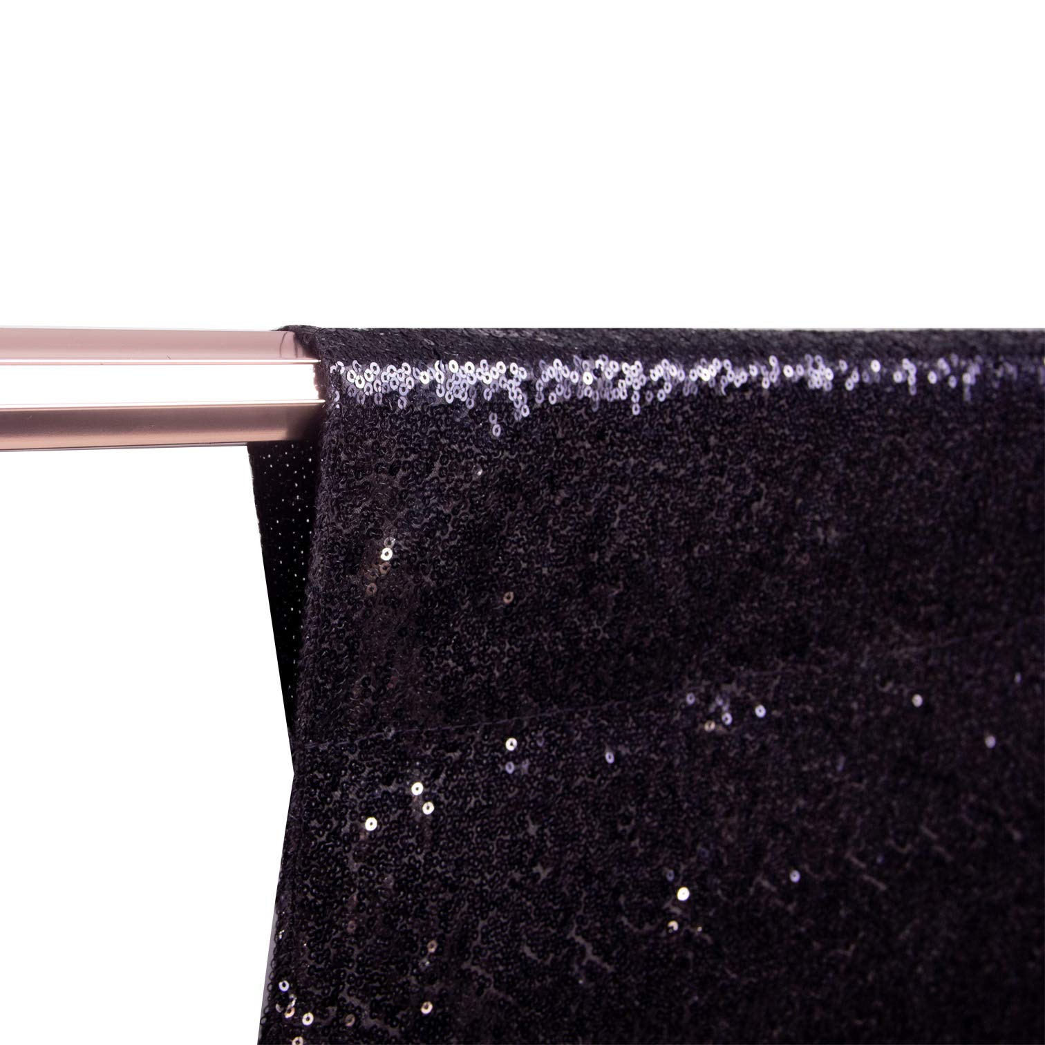 Juya Delight 8Ft X 8Ft Non Transparent Sequin Photography Background Backdrop Curtain For Birthday Party Wedding Festival Ceremo