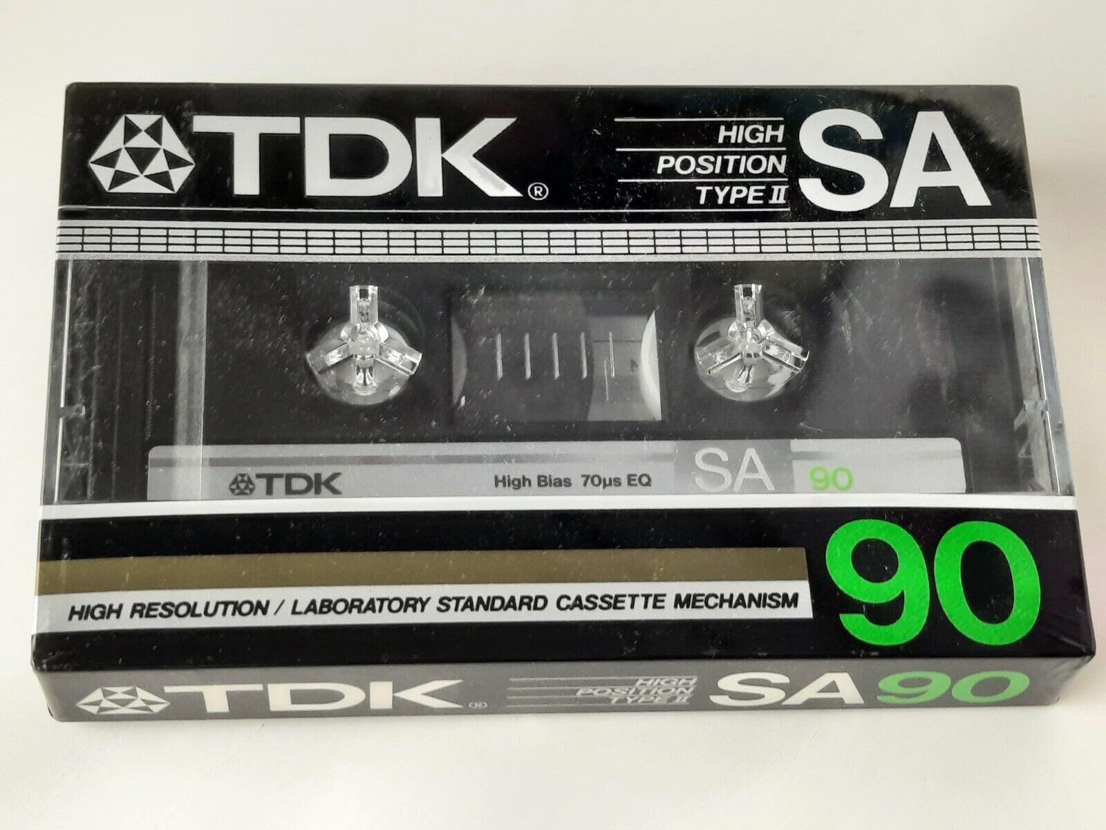 Tdk Sa 90 Minute Super High Resolution Type Ii Audio Cassette Tape